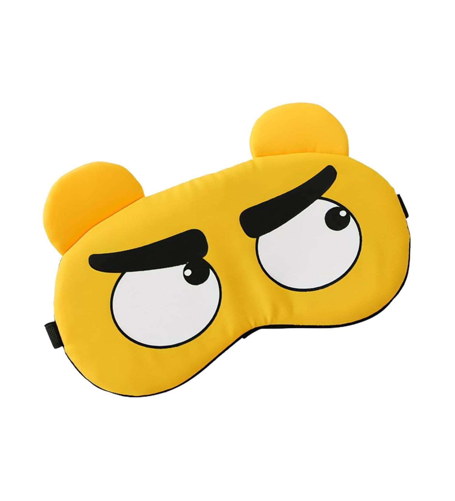 Cartoon Sleep Mask | Breathable Cute Eye Mask for Travel, Nap, and Night Sleep - Buy Online on GoSupps.com