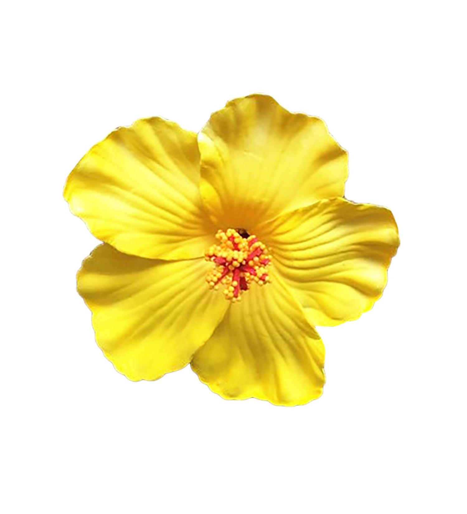 Buy Yellow Flowers Hair Clip - Multi-Colored Roses Hair Accessories for Women & Girls - Perfect for Parties Beach & Weddings - Buy Online on GoSupps.com