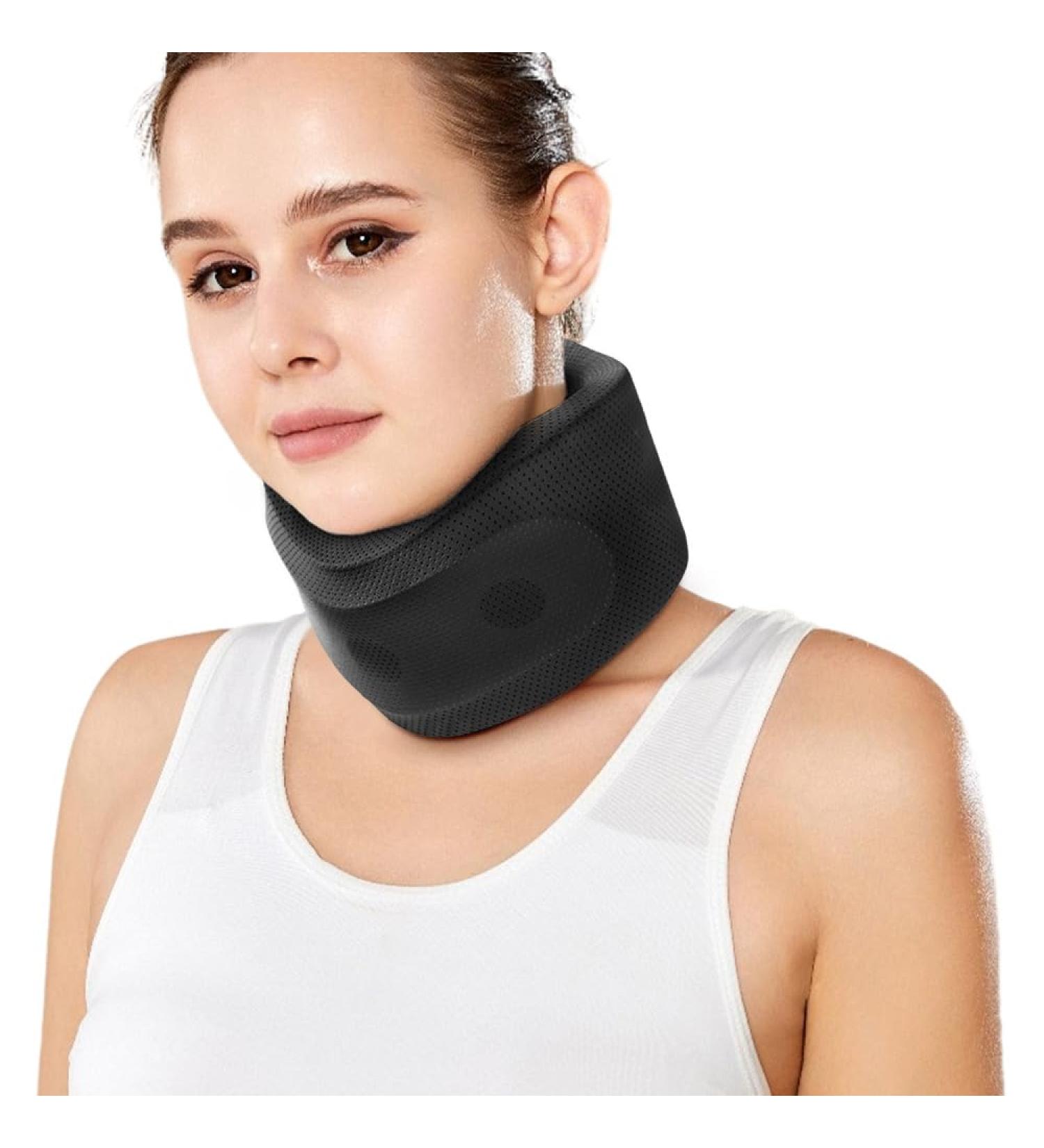 Buy Halskr re Neck Stretcher & Support Bandage - Relief for Neck Pain & Cervical Spine Pressure | Available in Black (L) - Ideal for Men & Women | Fast International Shipping - Buy Online on GoSupps.com