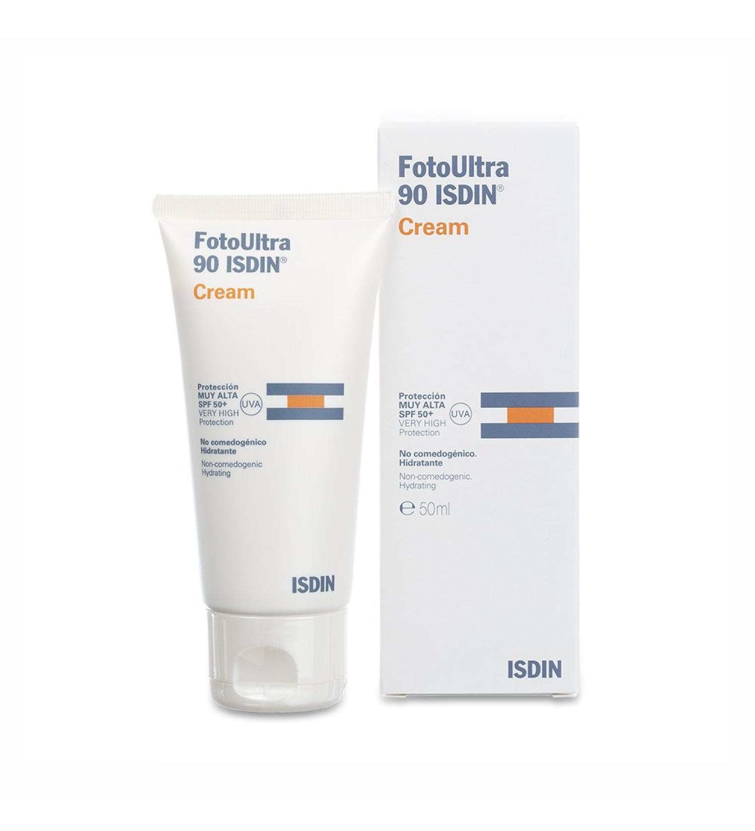 FotoUltra 90 ISDIN Cream Solar Protection SPF 90 - 50ML - Buy Online on GoSupps.com