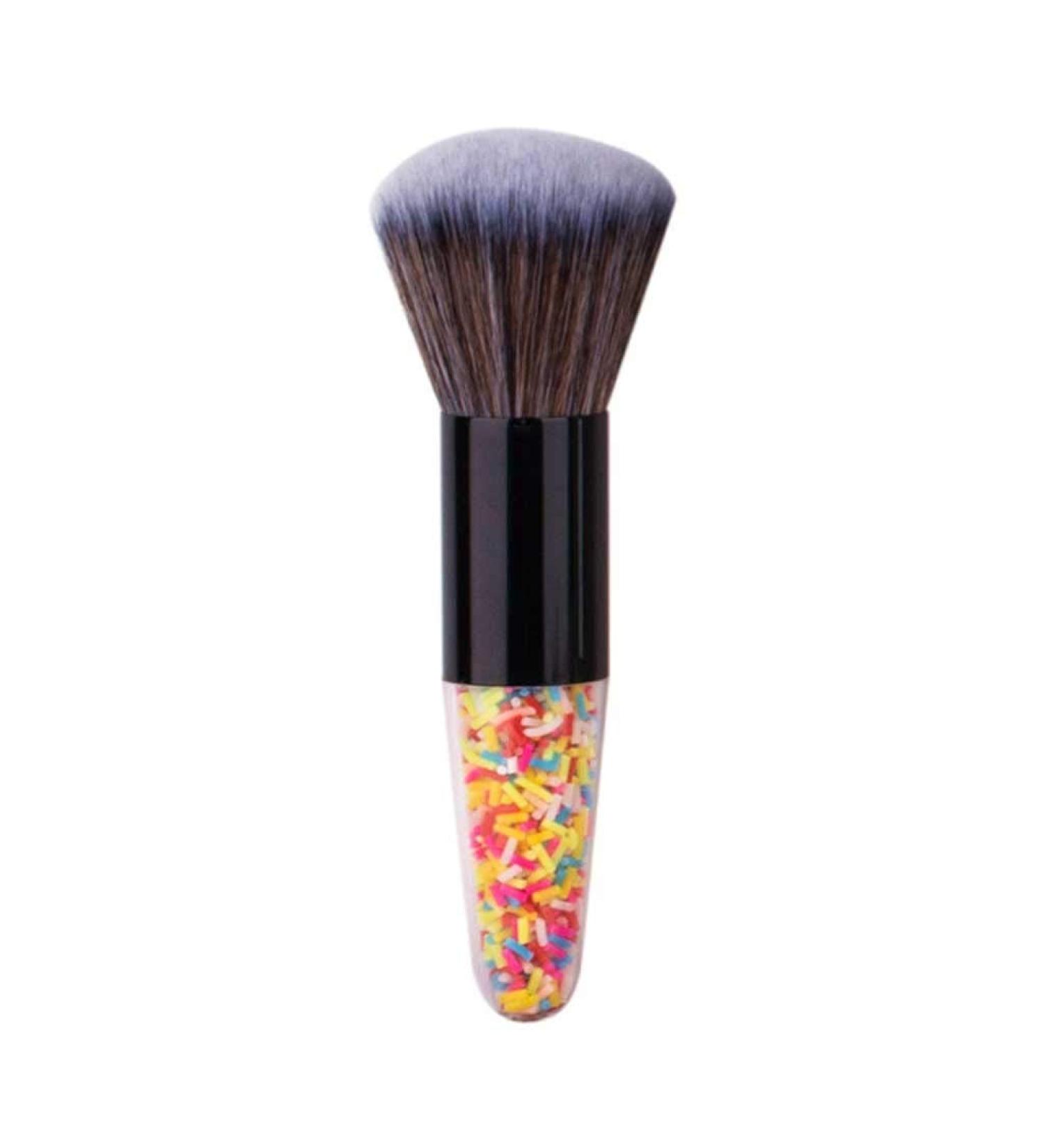 Professional Candy-Colors Fluffy Powder Blush Brush Chubby Portable Seamless Cosmetic Beauty Tool for Make Up (Color : 1) (6) - Buy Online on GoSupps.com