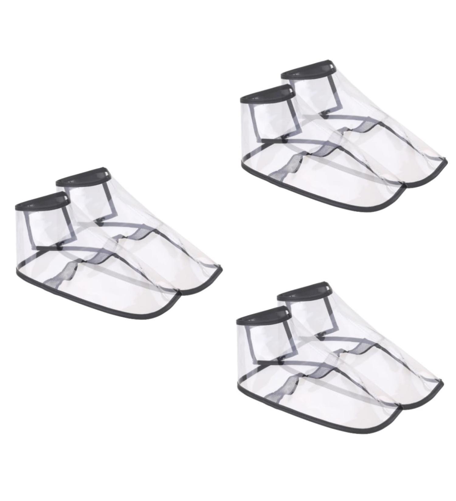 MAGICLULU 3 Pairs Shoe Covers Disposable Non Slip Haircut Cape Silicon Shoe Covers Hairdressing Tools Haircut Foots Barber Shoes Protection Hairdressing Accessories Modeling Shoe Protection - Buy Online on GoSupps.com