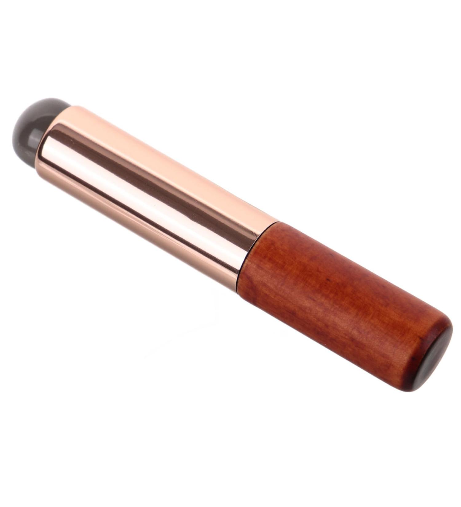 FOMIYES Silicone Lip Brush Lipstick Lip Brush Wand Plastic Lip Makeup Brush Concealer Brush Wand Lip Applicator Women Makeup Tool Makeup Tools Plastic Makeup Brush Lip Gloss Brush Wooden 10.00X1.50X1.50CM Brown - Buy Online on GoSupps.com