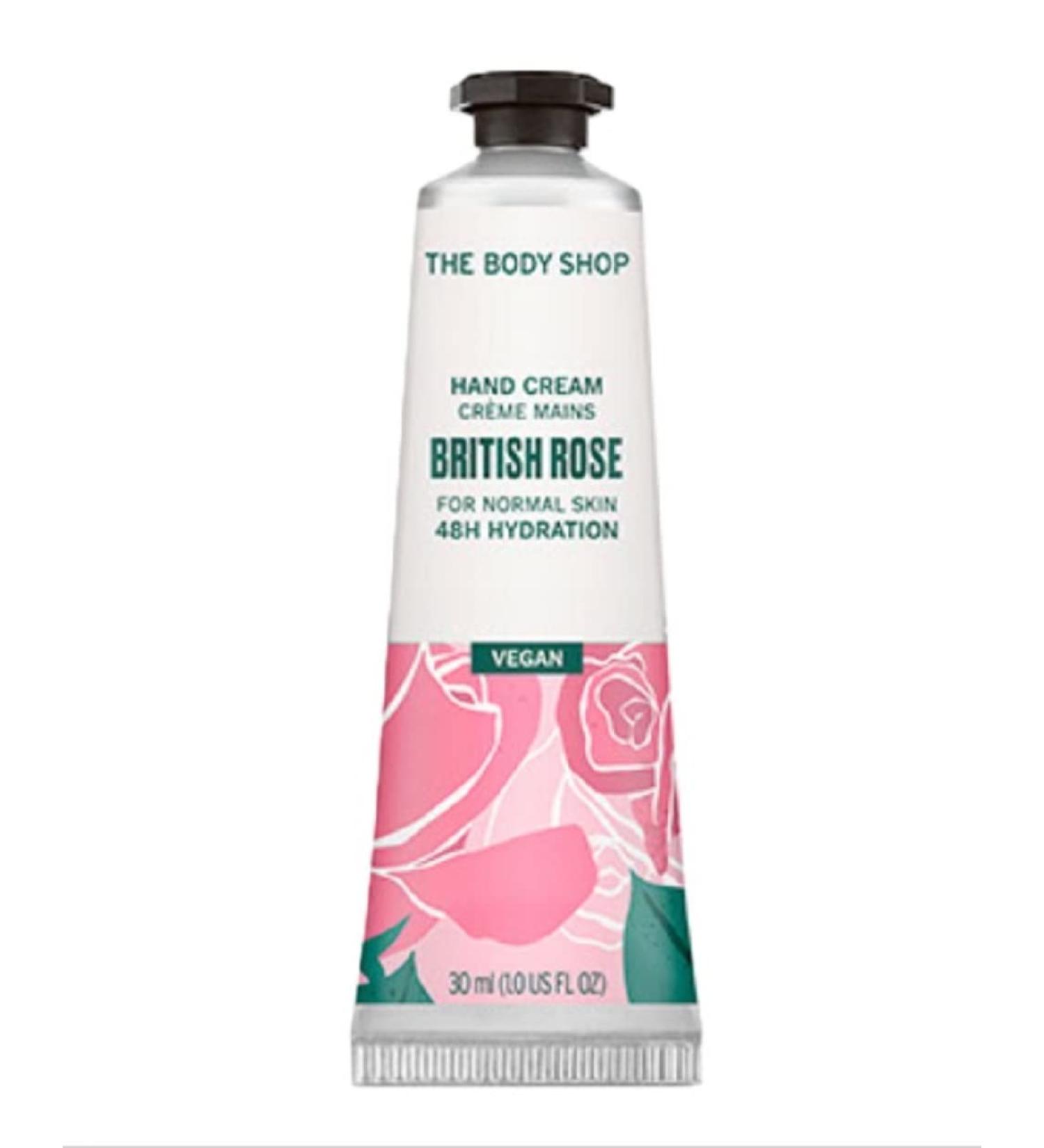 The Body Shop British Rose Hand Cream 30ml - 1 Fl Oz (Pack of 1) - Buy Online on GoSupps.com