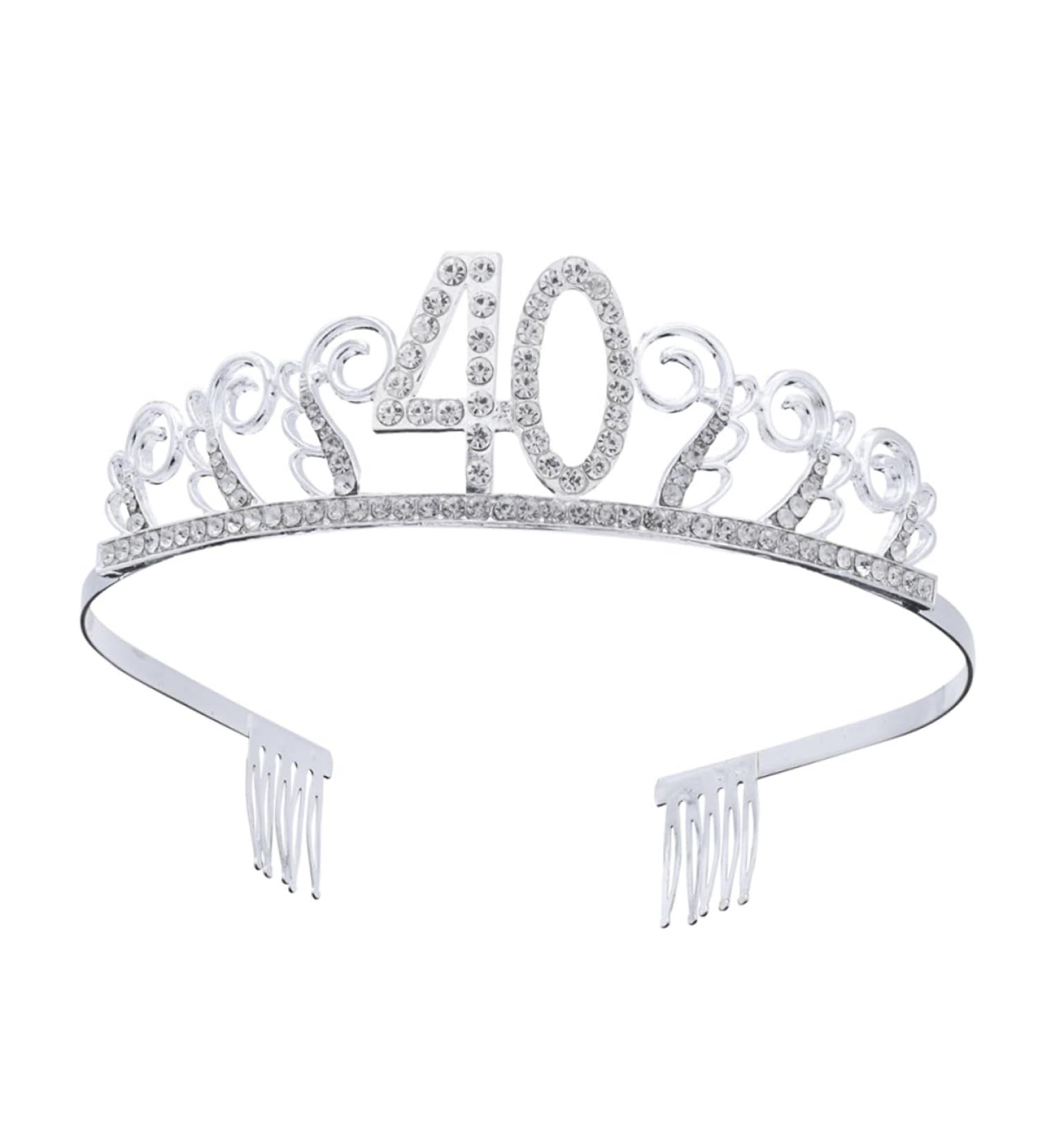 FOMIYES Satin Bonnet 1 Set Crown Hair Comb Woman Hair Piece Crystal Womens Belts - Buy Online on GoSupps.com