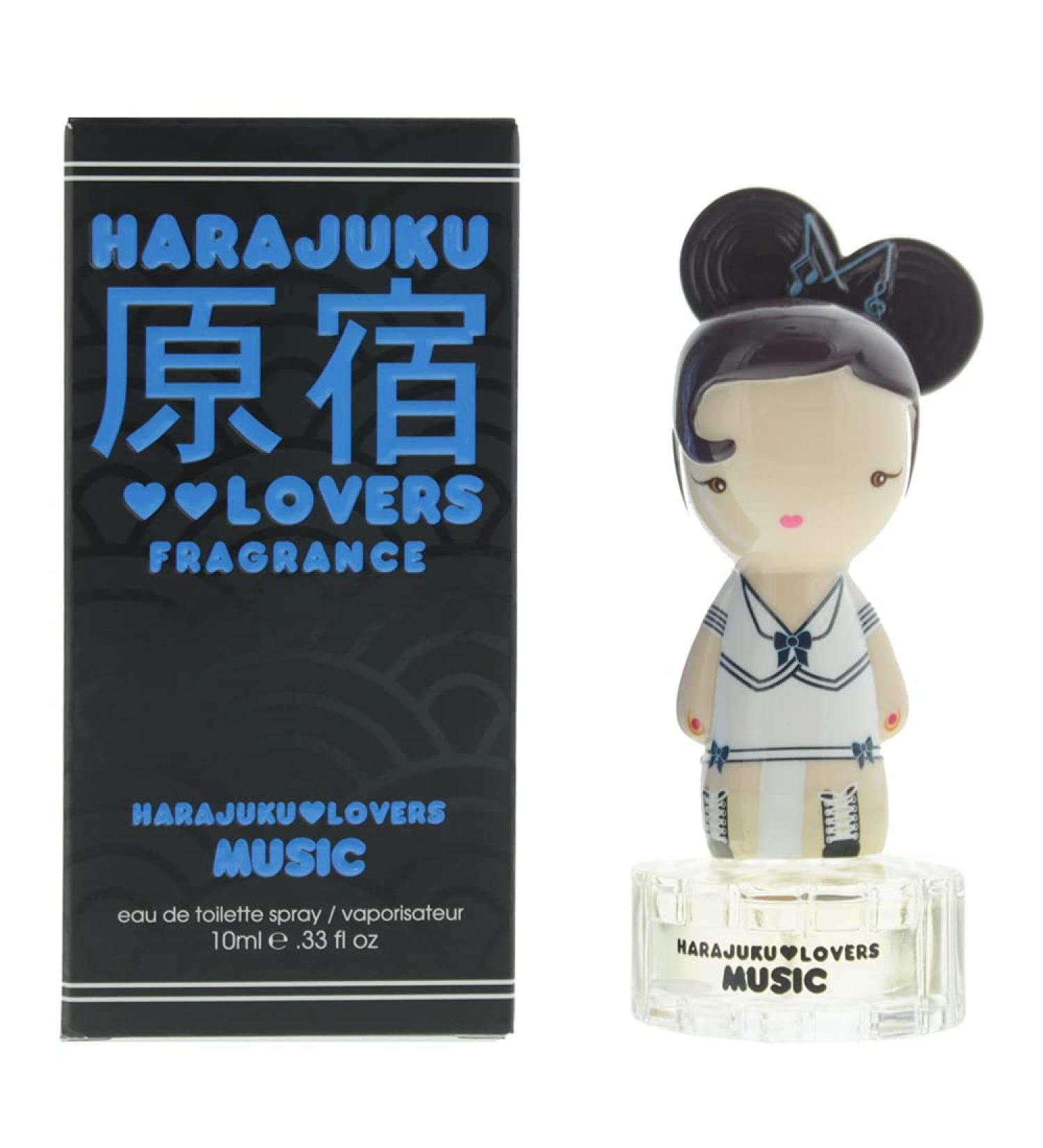 Harajuku Lovers Music Eau DE Toilette Spray by Gwen Stefani 0.33 Ounce - Buy Online on GoSupps.com