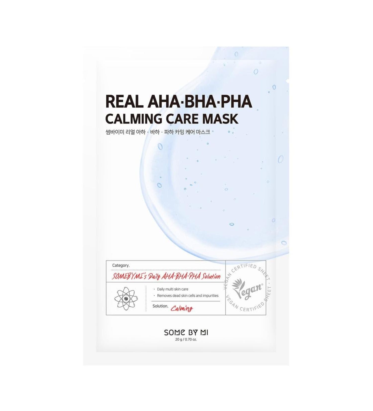 Some By Mi Real AHA BHA PHA Soothing Care Mask