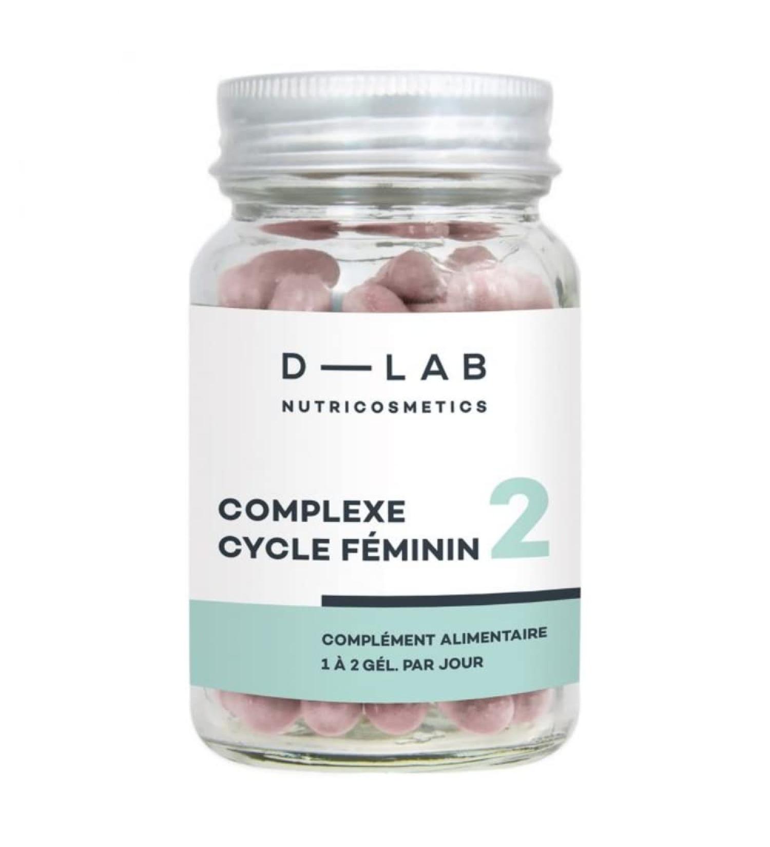 Hormonal Balance Complex Living a Good Menstrual Cycle Women's Complex D-LAB Nutricosmetics 56 capsules - Buy Online on GoSupps.com