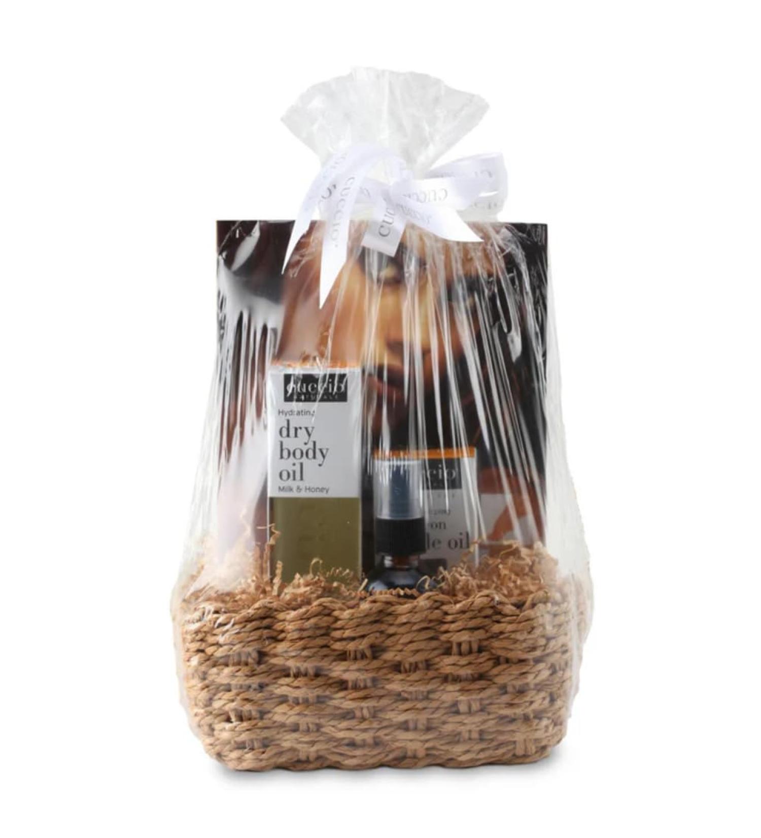 Milk & Honey Gift Basket - Small - Buy Online on GoSupps.com
