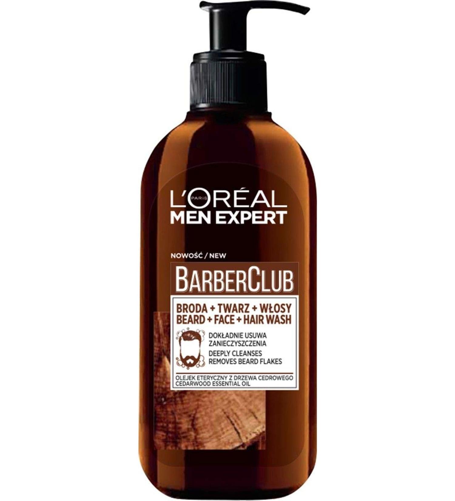 LOREAL CARE LOR AL Care Men Expert Barber 3in1 wasgel 250 ml - Buy Online on GoSupps.com