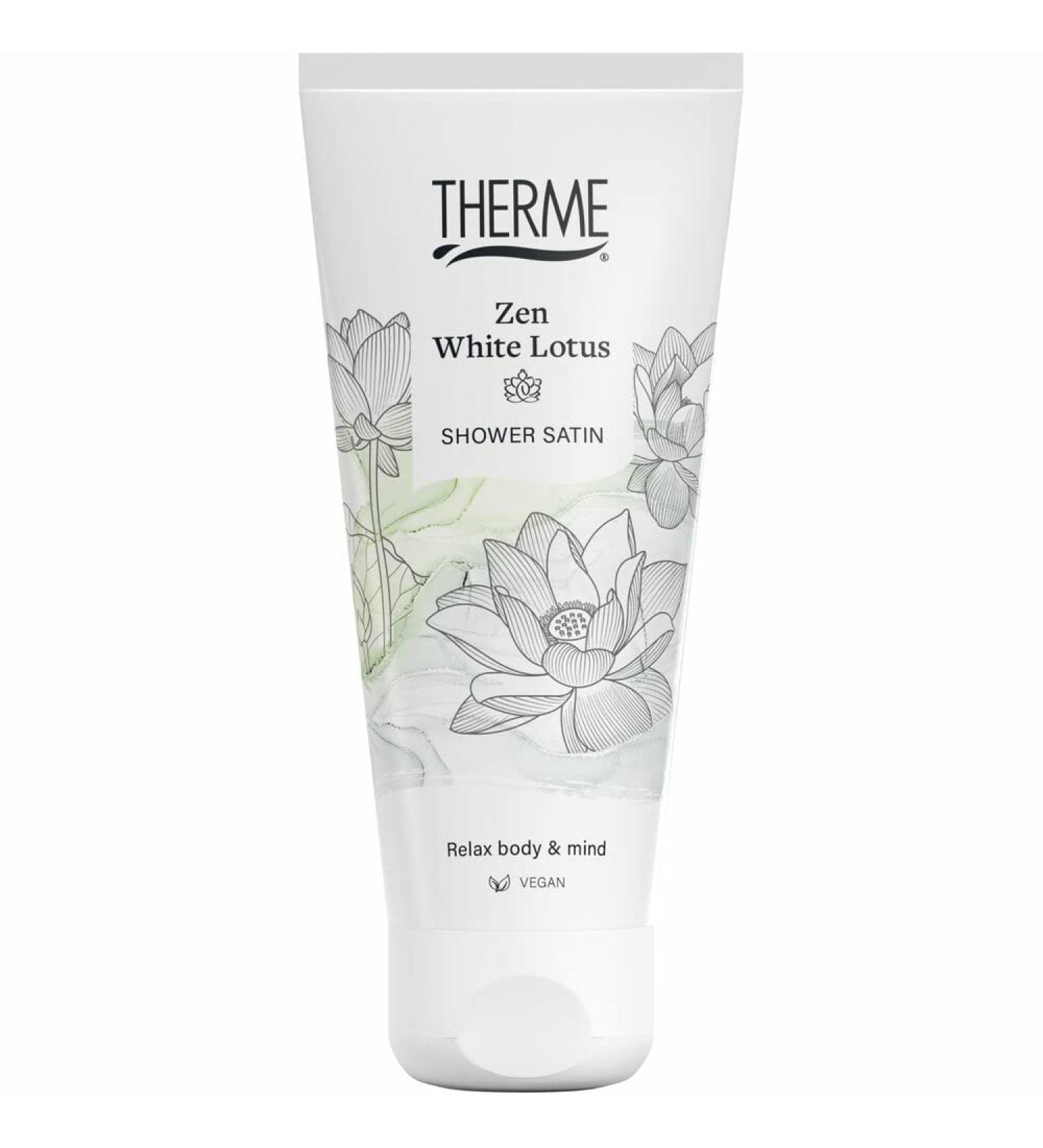 3x Therme Shower Gel Zen White Lotus 200 ml