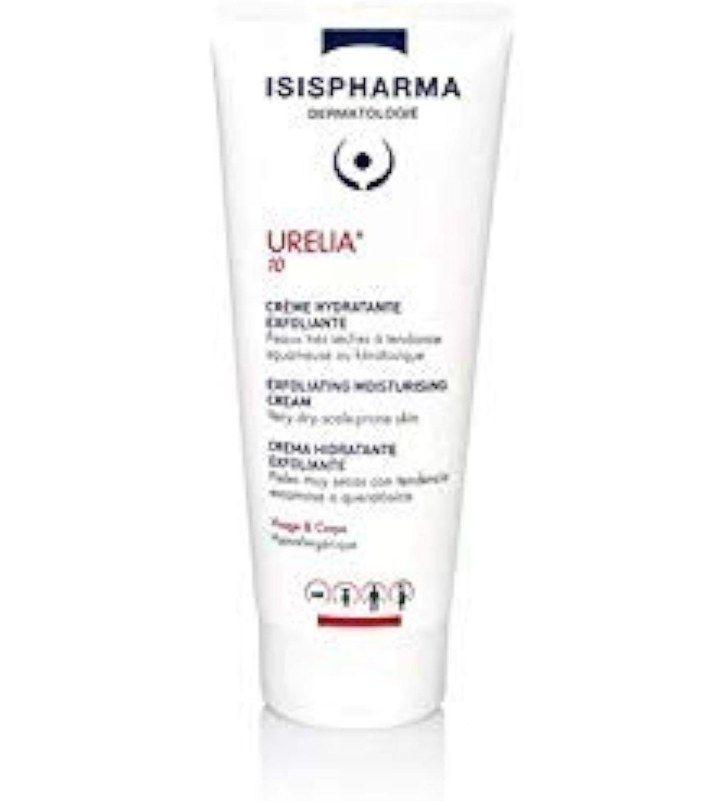 Isispharma Urelia 10 Emollient Body Cream | 10% Urea for Mild Psoriasis Relief | International Shipping Available - Buy Online on GoSupps.com