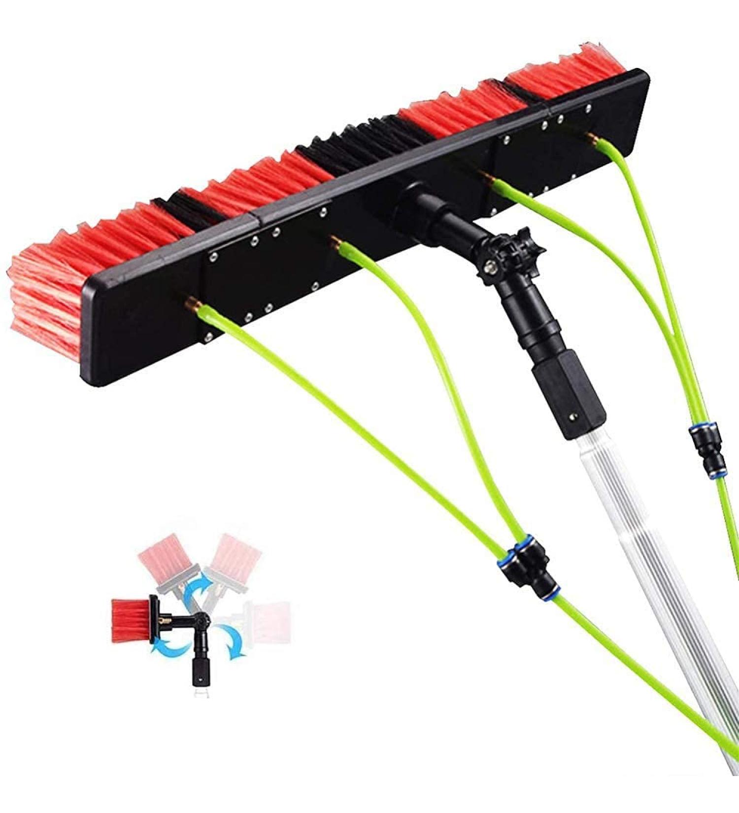 photovoltaic cleaner window cleaning pole Photovoltaic Panel Cleaning 3-12M Water Fed Telescopic Brush Window Clean Extendable Cleaner Conservatory Roof Cleaning Tools/8M Rod/30Cm Brush H 5m Rod 30Cm Brush Head - Buy Online on GoSupps.com