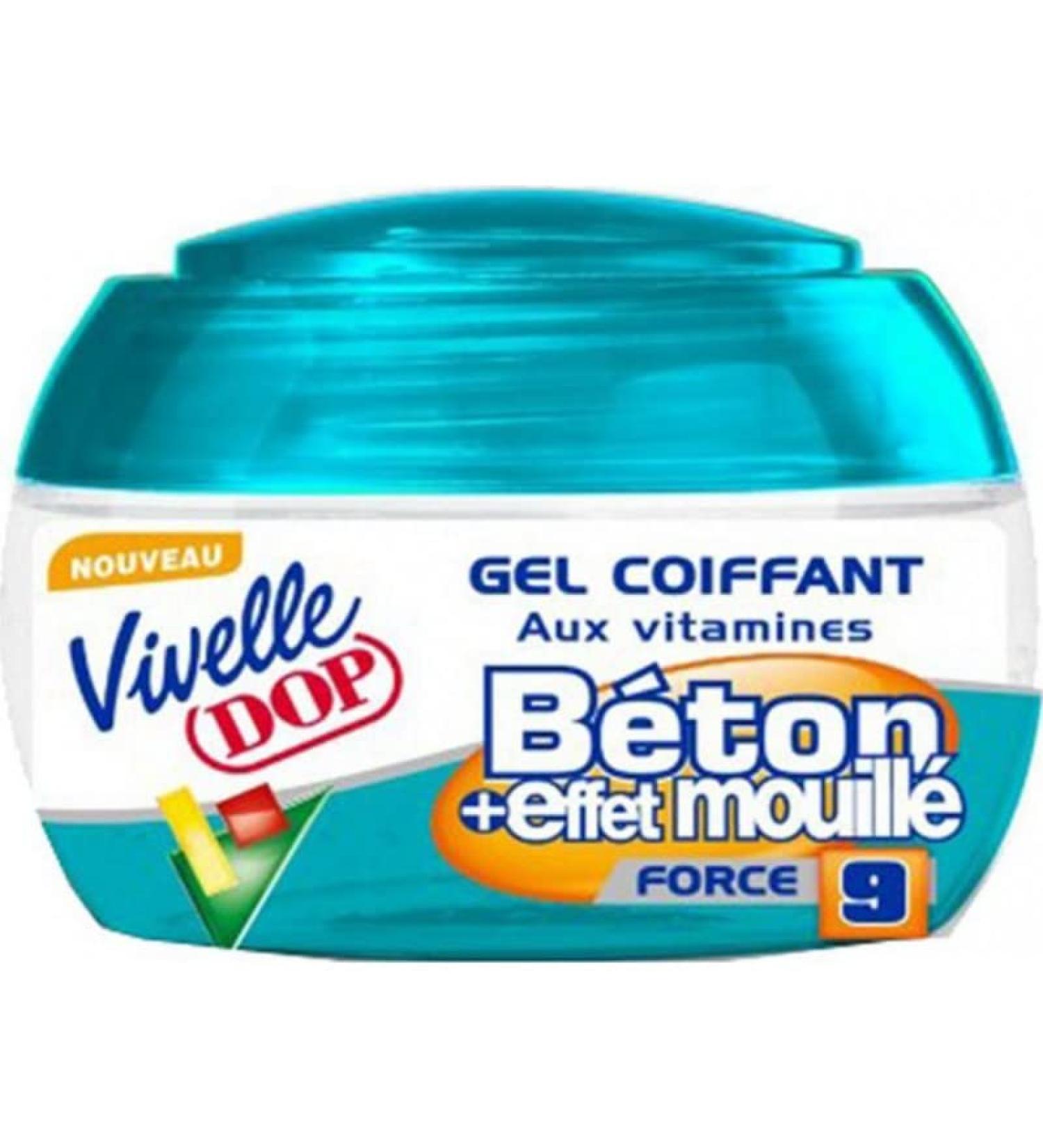 Vivelle DOP Vitamin Styling Gel Strength 9 Concrete + Wet Effect 150ml (pack of 1)