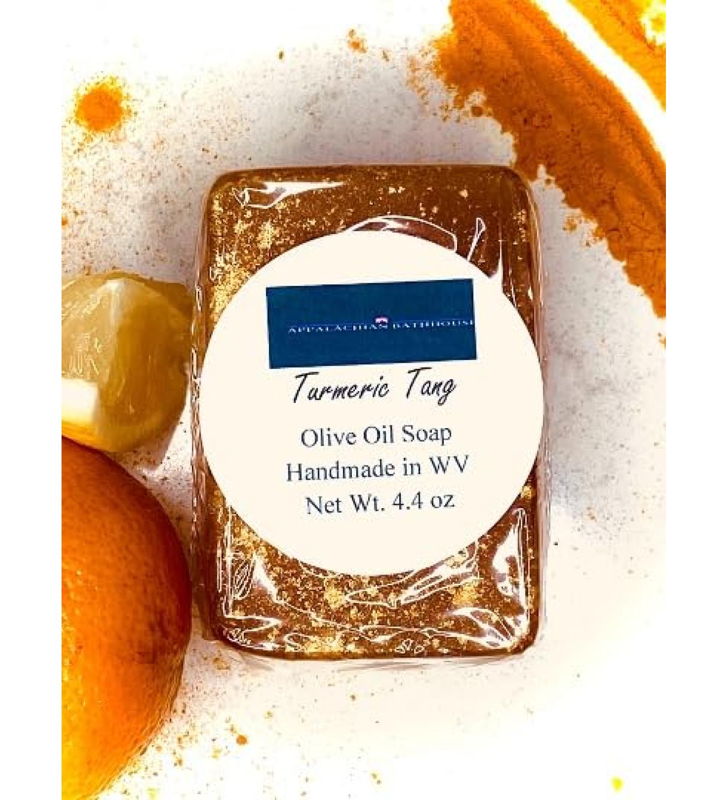 Handmade Turmeric Soap - Natural Skincare 4.4 oz | Made in the U.S.A. - International Shipping Available - Buy Online on GoSupps.com