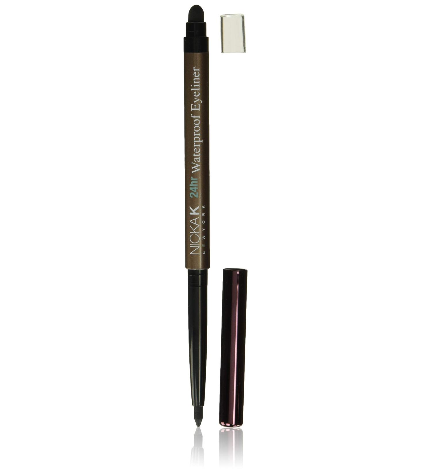 Nicka K NYA40 Black 24H Waterproof Eyeliner - Long-Lasting, Smudge-proof Formula - Buy Online on GoSupps.com
