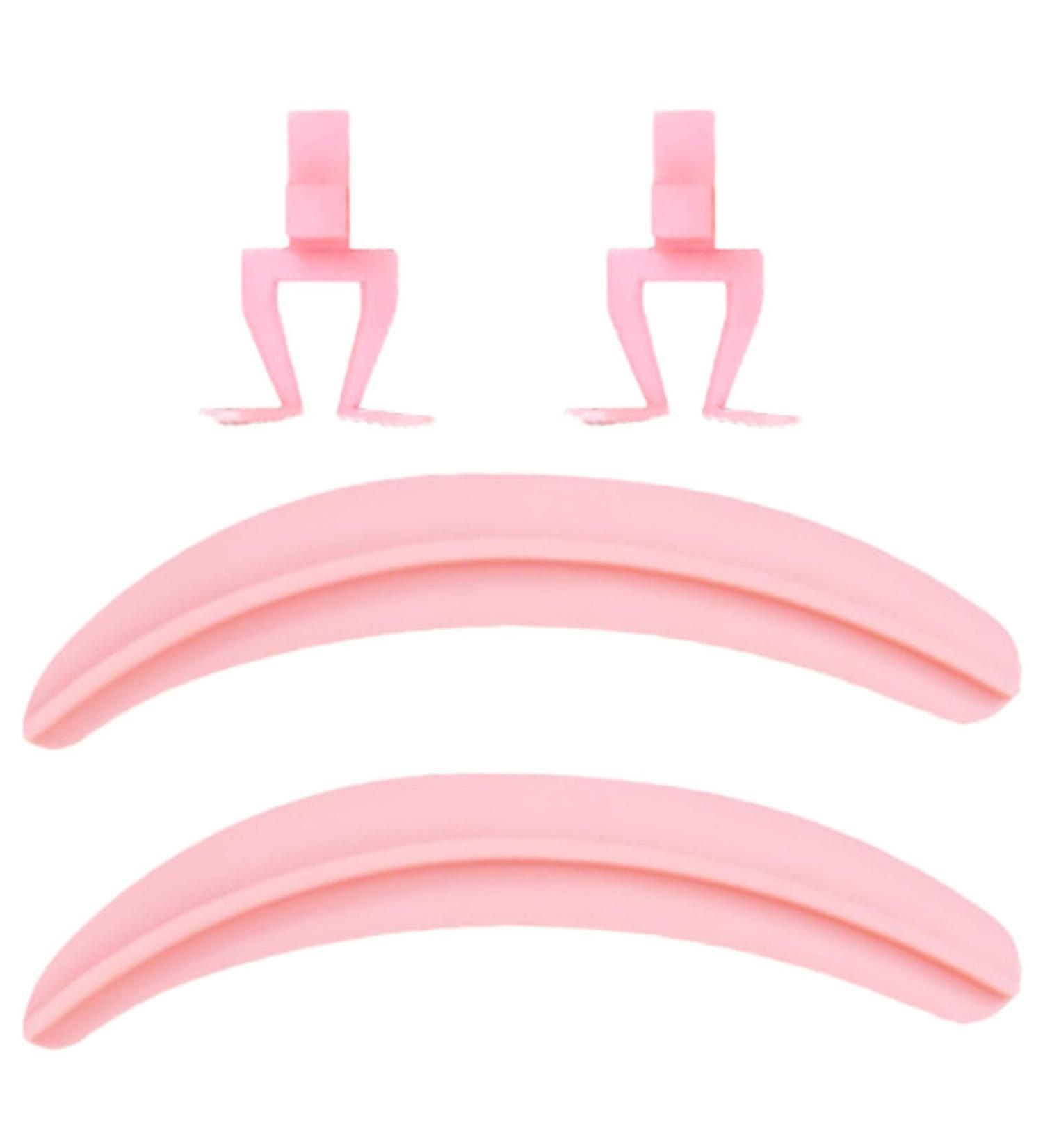 Eyelash Extension Separator Tool | Eye Makeup Silicone Eyelash Separator for Extension Lash Extension Enhancer Pads for Eyelash Grafting for Working Traveling Pink - Buy Online on GoSupps.com
