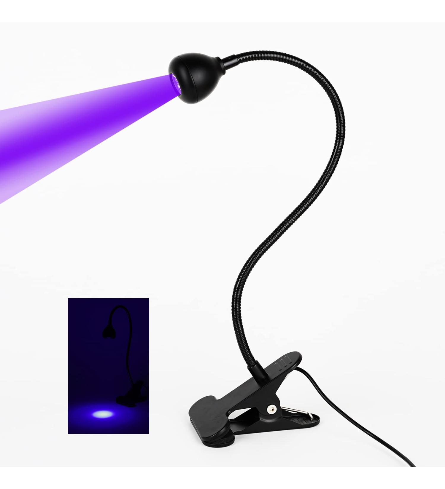 Buy Swan Neck UV Lamp for Nails - 395nm Mini UV Light with 1.5m USB Cable | Perfect for Gel Nail Hardening & Resin Projects - Buy Online on GoSupps.com