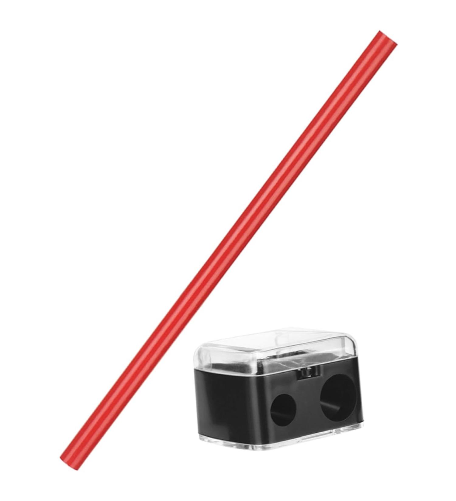 PLAFOPE 1 Set smudge proof eyebrow pencil red wood brow pencil dark brown eye brow pencil 1 count (Pack of 1) Red - Buy Online on GoSupps.com