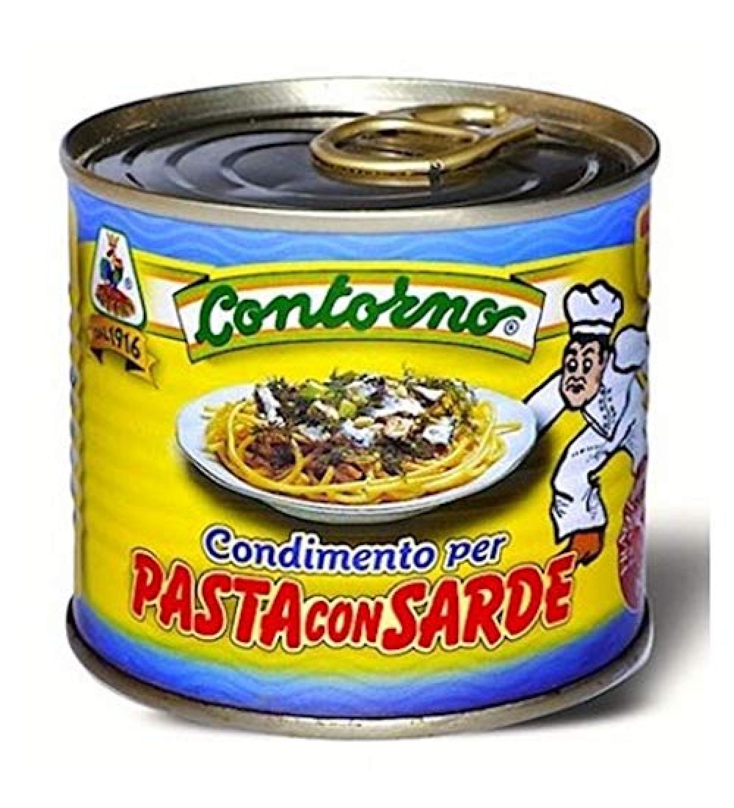 Italicum.it Ready seasoning for pasta with Sicilian sardines 12 boxes of 240 gr. total 2.85 kg