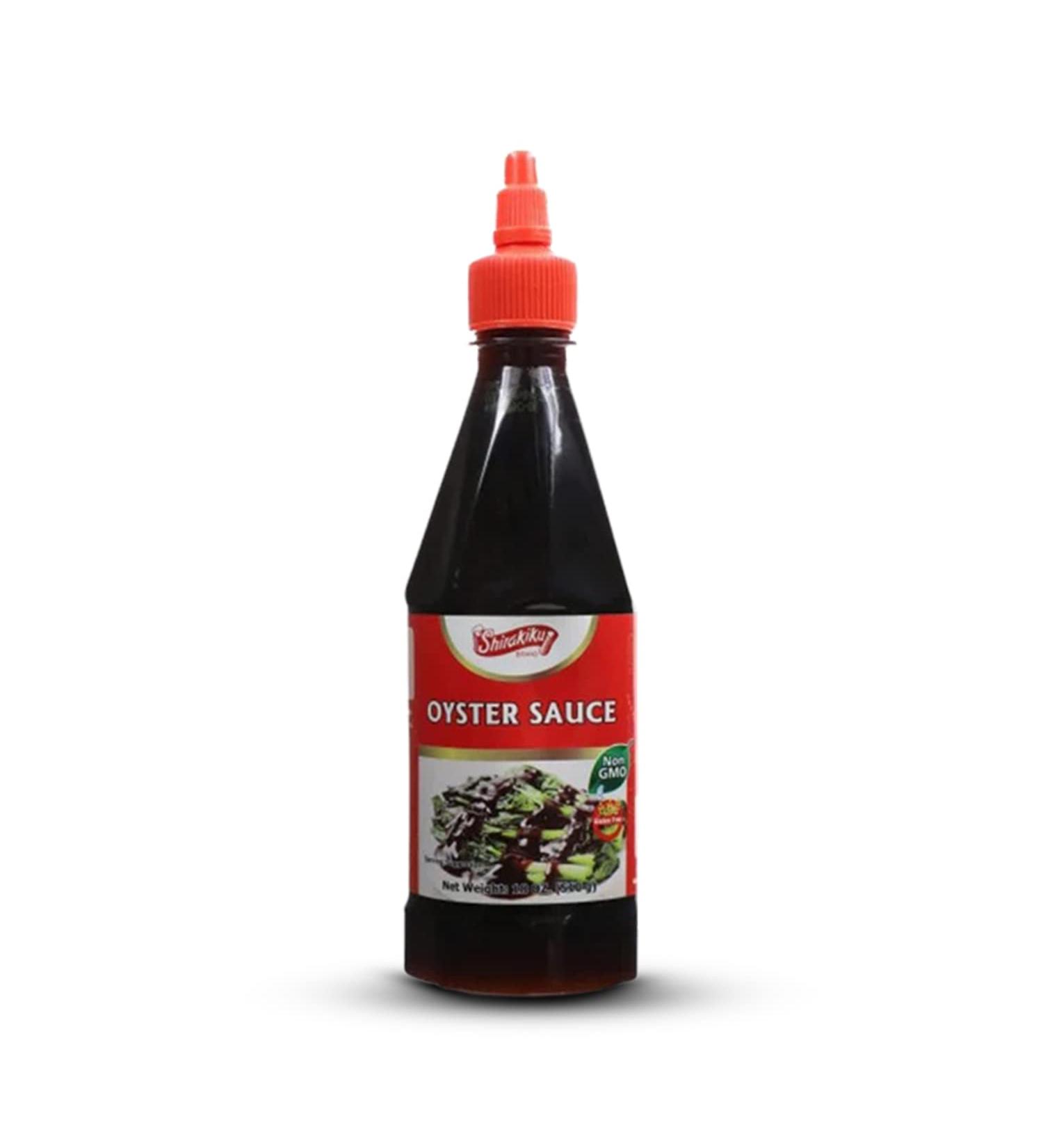 Shirakiku Gluten Free Oyster Sauce | Sweet & Savory Authentic Asian Cuisine Sauce | Natural Liquor Extract Non GMO | 18 Oz - Buy Online on GoSupps.com