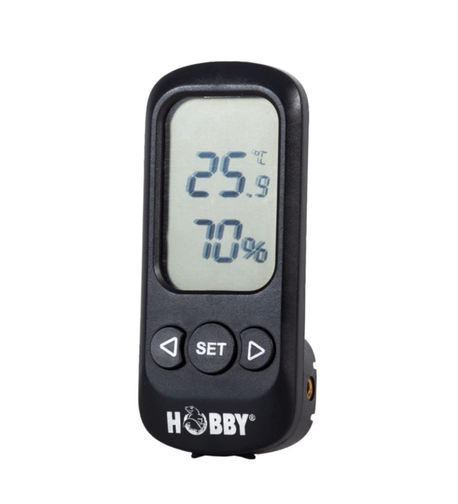 Hobby Terra Check - Digital Hygrometer Thermometer with Suction Cup for Accurate Readings | International Shipping Available - Buy Online on GoSupps.com