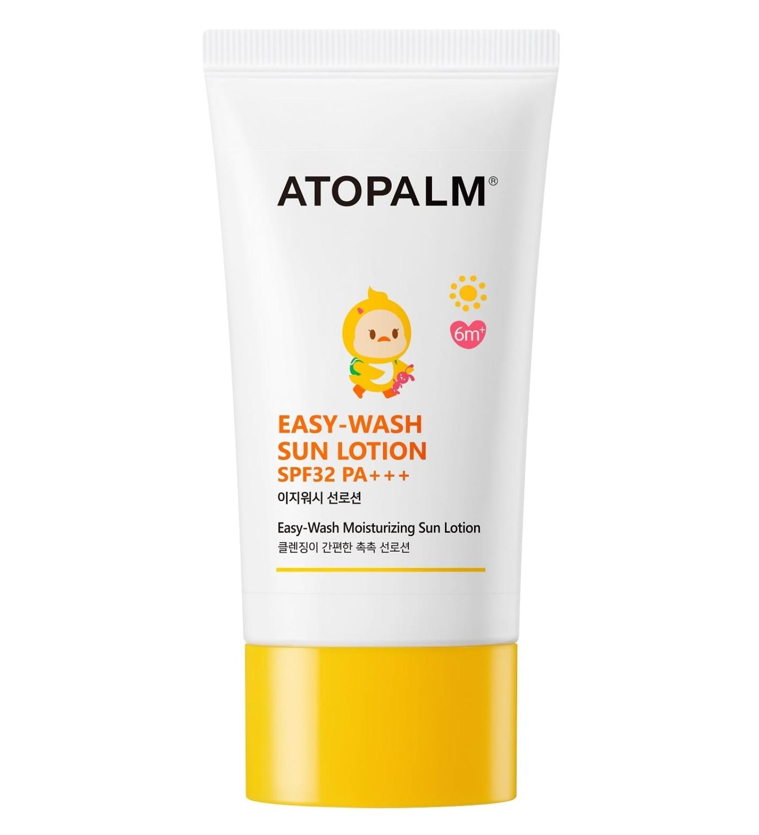 Buy Easy-Wash Sun Lotion SPF32 PA+++ - Non-Sticky Moisturizing Korean Mineral Sunscreen - 60ml | Fast International Shipping - Buy Online on GoSupps.com