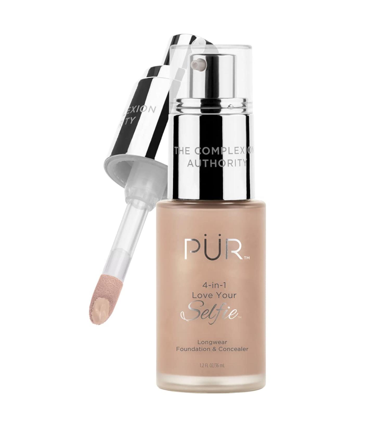R MINERALS 4-in-1 Love Yourself Longwear Foundation & Concealer | Full Coverage Liquid Foundation | Cruelty Free | Hydrating Formula - Buy Online on GoSupps.com