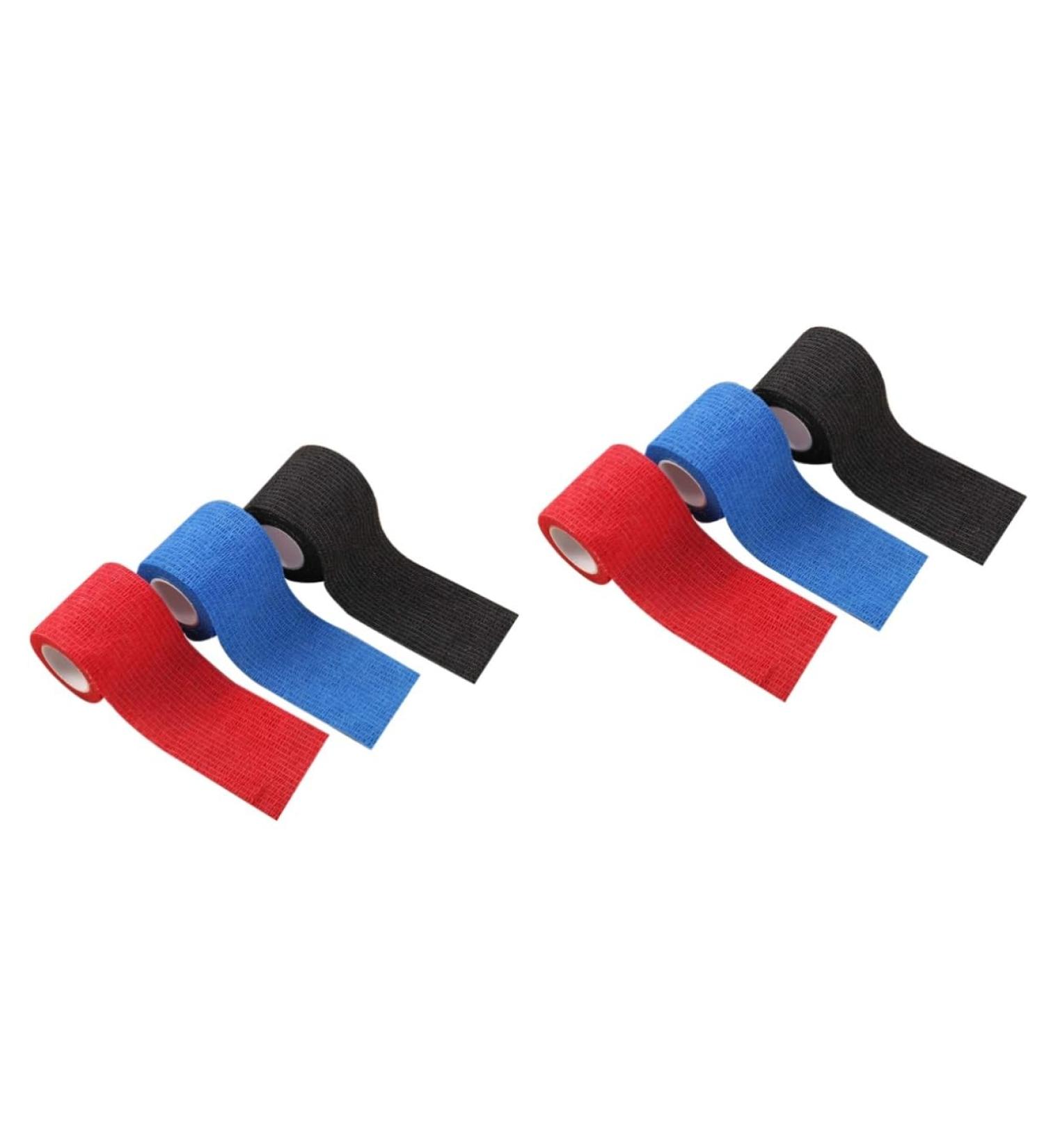 GLEAVI 6 Pcs Elastic Sports Tape - Self-Adhesive Athletic Tape for Wrist & Finger Protection | International Shipping - Buy Online on GoSupps.com