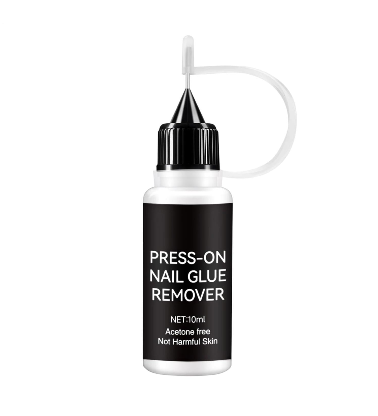Nail Glue Remover 10 ml | Eco-Friendly Nail Glue Remover | Gentle Nail Polish Removers | Professional Nail Care Solution to Remove Nail Glue Acrylics etc. - Buy Online on GoSupps.com