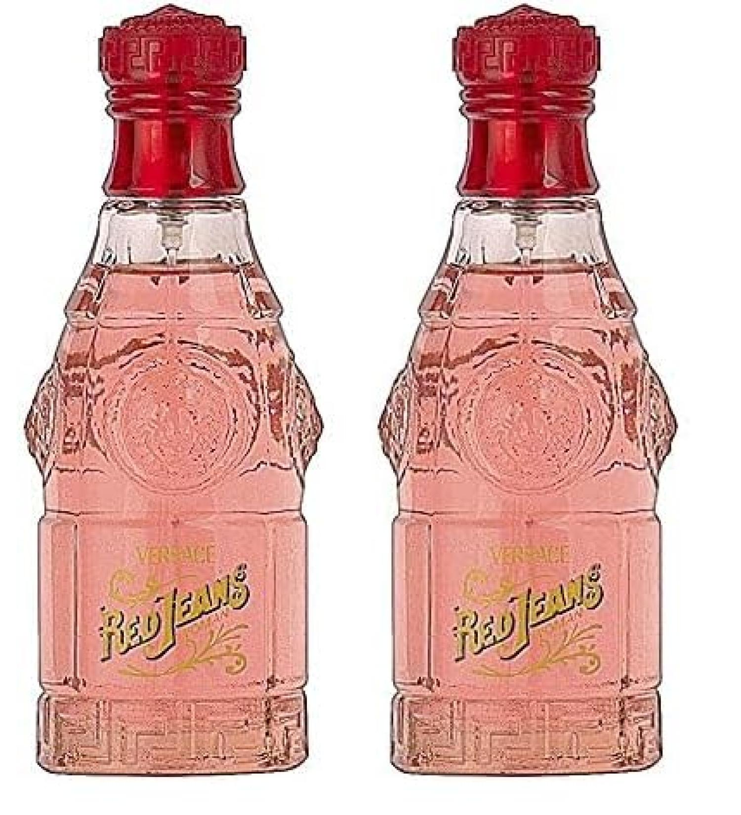 Versace Red Jeans for Women 2.5 oz Eau de Toilette Spray (Pack of 2) Fruity 2.5 Fl Oz (Pack of 2) - Buy Online on GoSupps.com