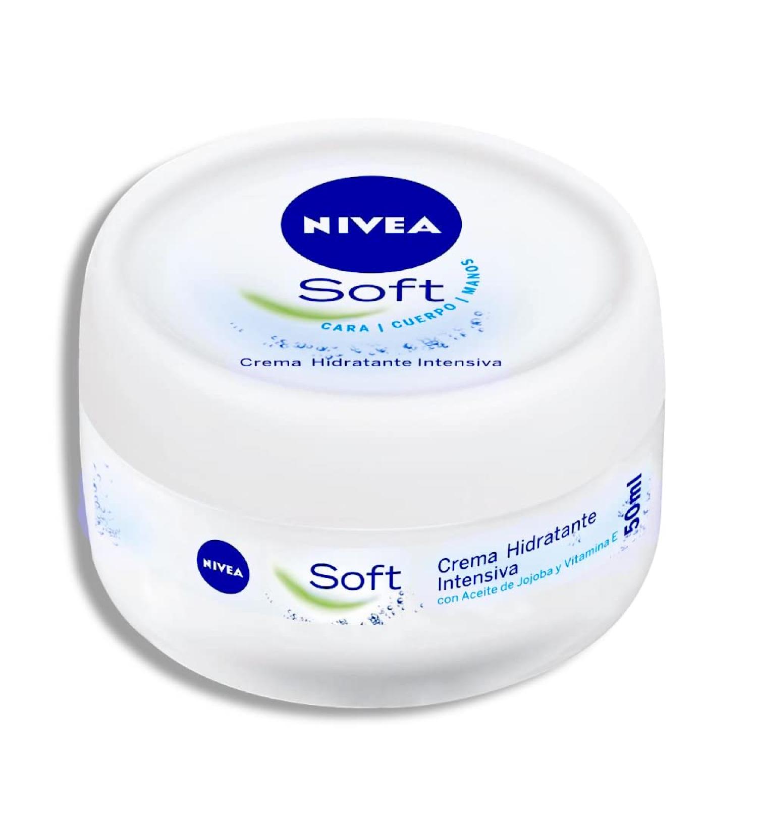 Nivea Soft Moisturising Cream 300ml - Hydrating Body Lotion for Soft Skin - Buy Online on GoSupps.com