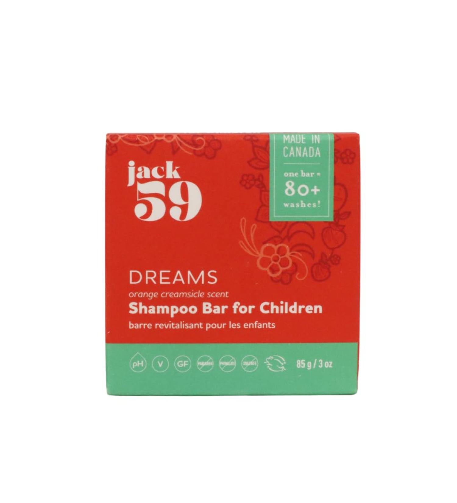 Vegan pH Balanced Shampoo Bar for Kids - Organic Orange Creamsicle 80+ Washes | Eco-Friendly Solid Shampoo - Buy Online on GoSupps.com