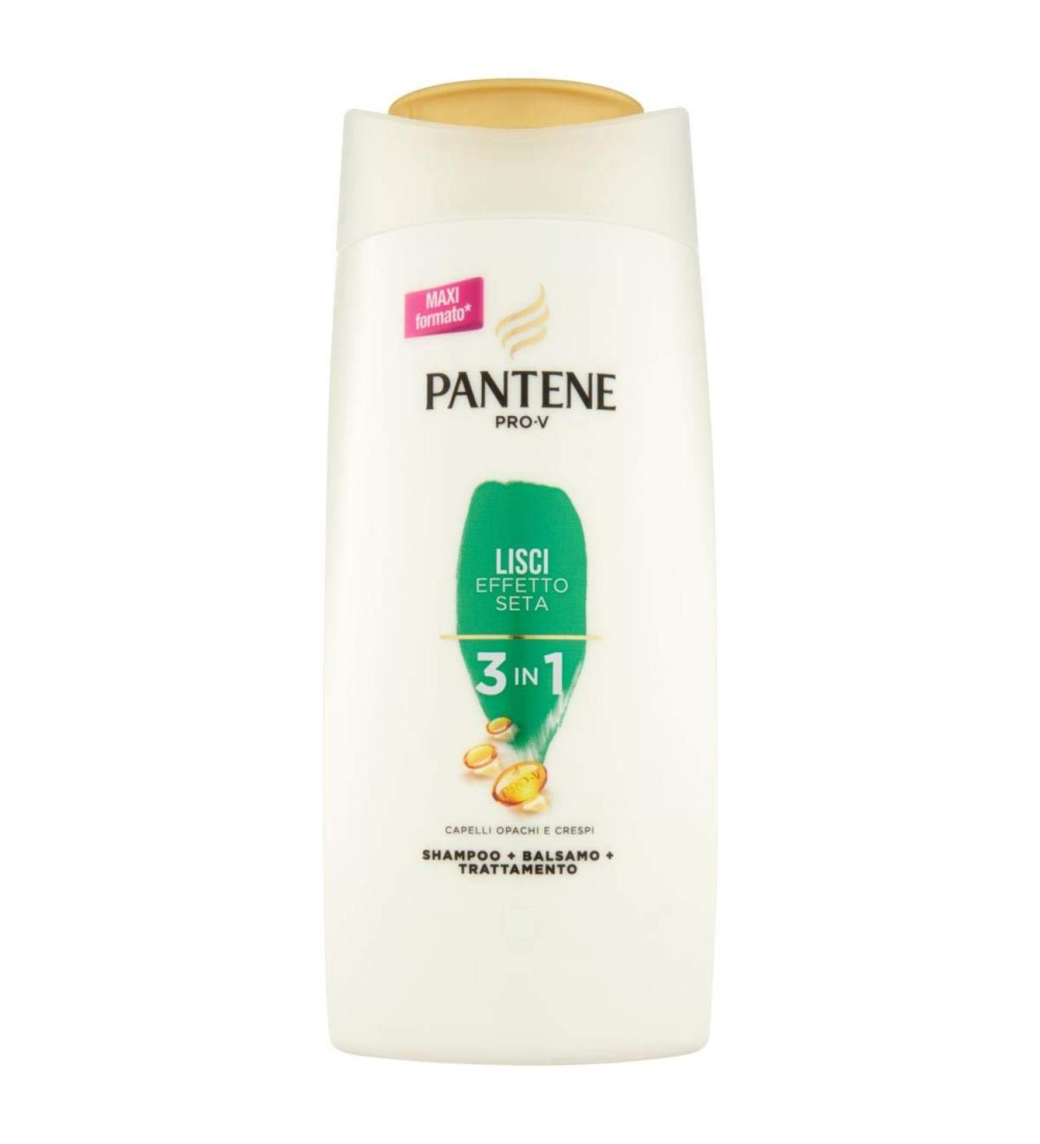 Pantene Shampoo 3In1 675 Ml. Lisci Seta