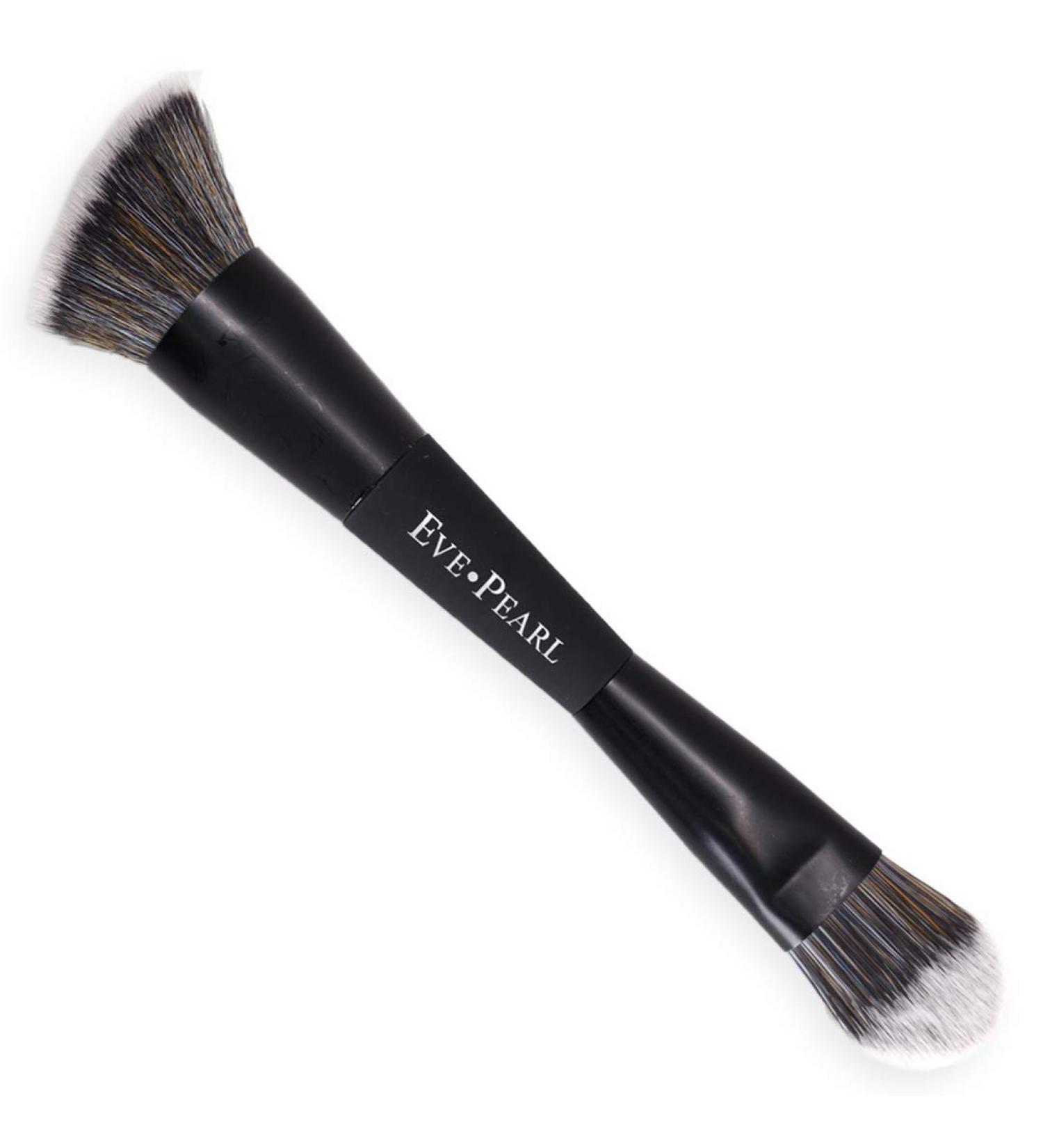 EVE PEARL Dual Ended Makeup Brush - Contour Concealer Highlighter Blender - Cruelty-Free & Hypoallergenic for Easy Blending (B201 - Buy Online on GoSupps.com