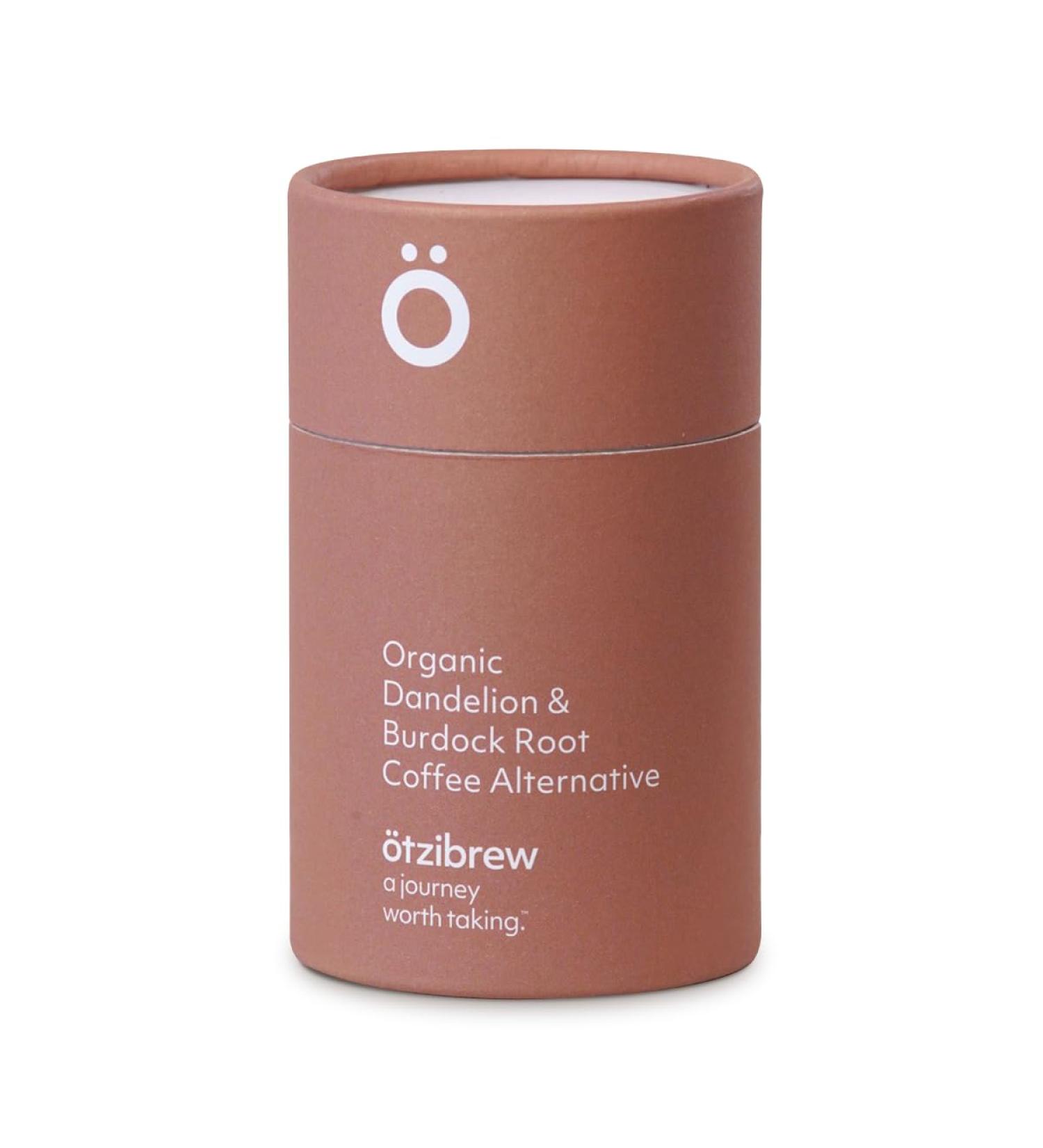 TziBrew Original Recipe Organic Dandelion & Burdock Root Coffee Alternative - 50+ Servings, Caffeine, Dairy & Gluten Free (160g) - Buy Online on GoSupps.com