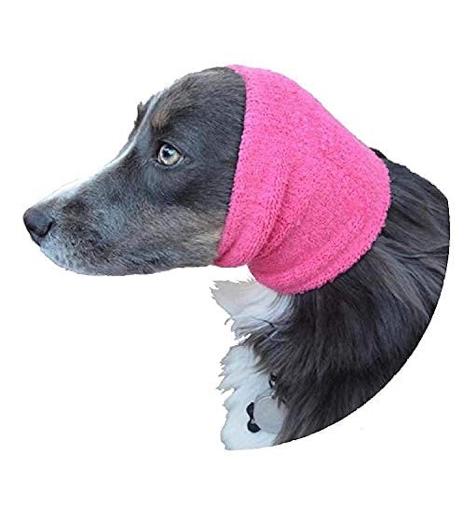 Happy Hoodie - Original Calming Aid for Dogs & Cats | Noise Suppression for Fireworks & Thunderstorms | Pet Care & Revival | Large Rosa - Buy Online on GoSupps.com