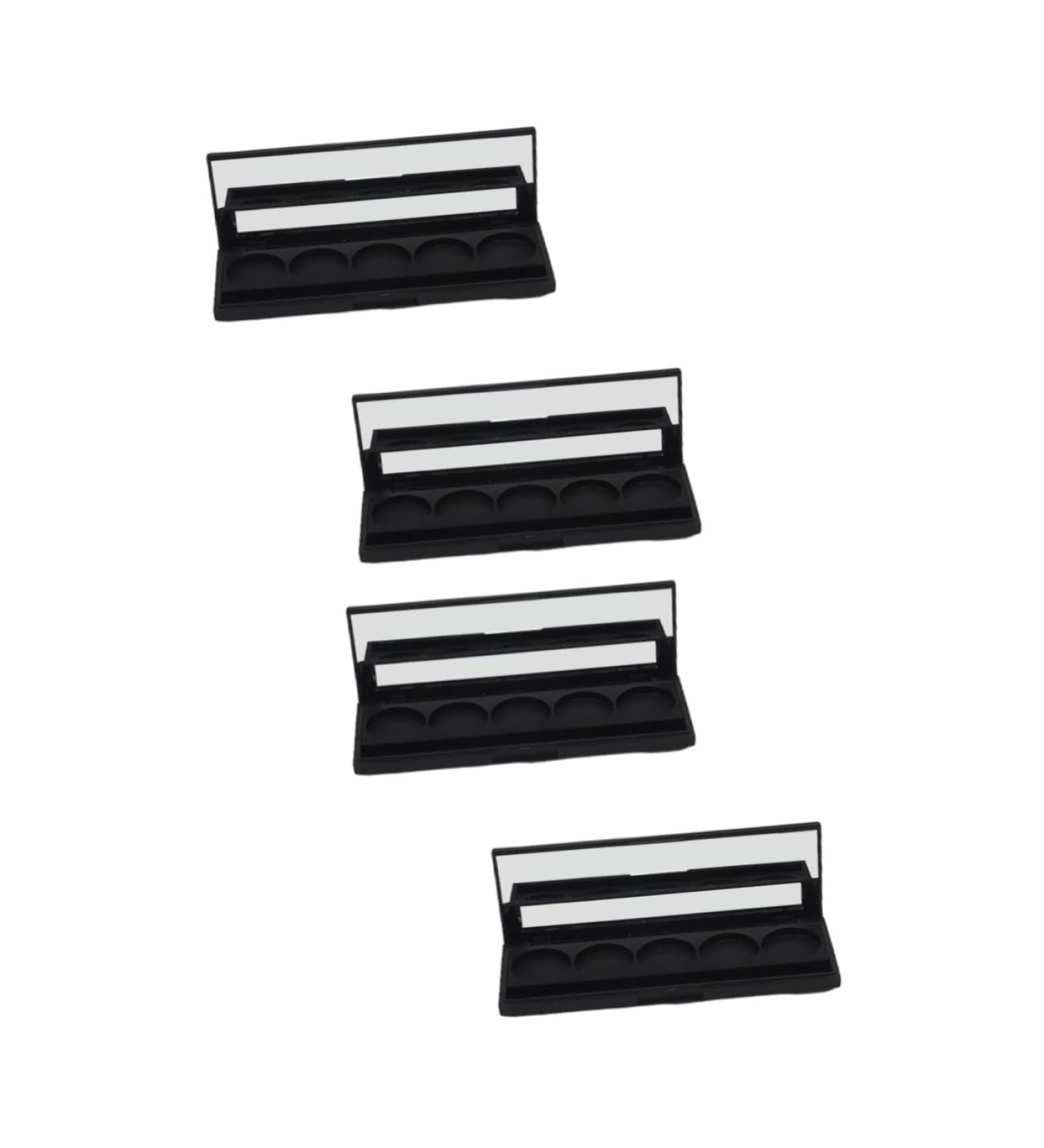 FOMIYES 4 Pcs Sample Containers Eyeshadow Pan Magnets Travel Eyeshadow Case Empty Make up Child Cosmetic - Buy Online on GoSupps.com