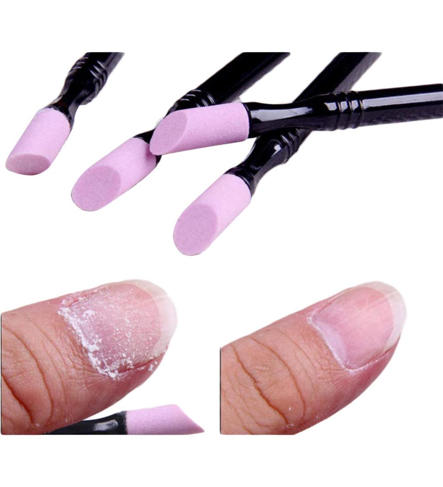 Yevison 1Pc Double-end Grinding Pen DIY Dead Skin Cuticle Remover Nail Art Tool Black Stylish and Popular - Buy Online on GoSupps.com