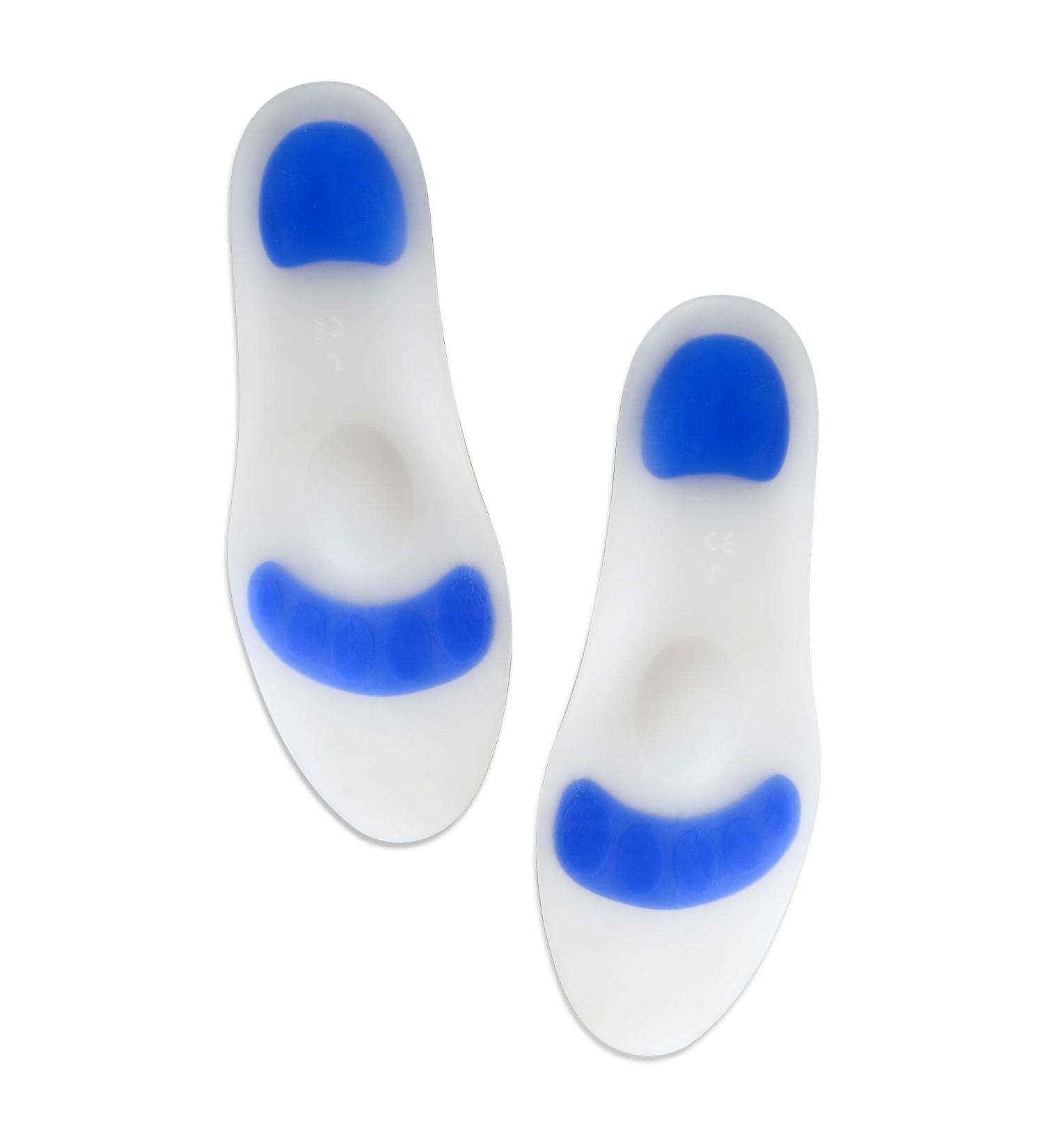 Silicone Insoles & Metatarsal Pads for Plantar Fasciitis - Arch Support Foot Pads (XL 43-44) - Comfort for Your Feet | Worldwide Shipping - Buy Online on GoSupps.com