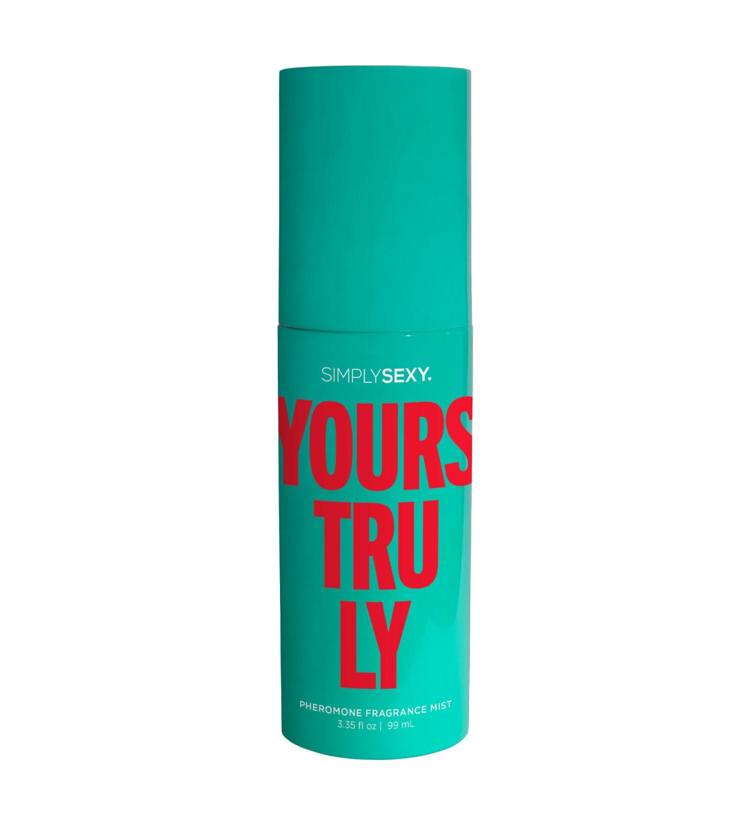 Yours Truly Pheromone Body Mist Perfume - Women Cologne & Fragrances - Body Spray with Notes of Natural Fresh Lemon Sweet Bergamot and Mandarin Scent - 3.35 floz 99 mL - Buy Online on GoSupps.com