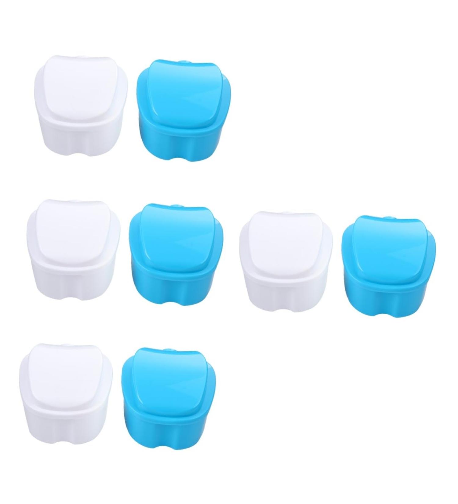 Gleavi 8 STK Prosthesis Storage Box - Travel Organizer Case for Prostheses | Compact Plastic Case for Easy Travel - Buy Online on GoSupps.com