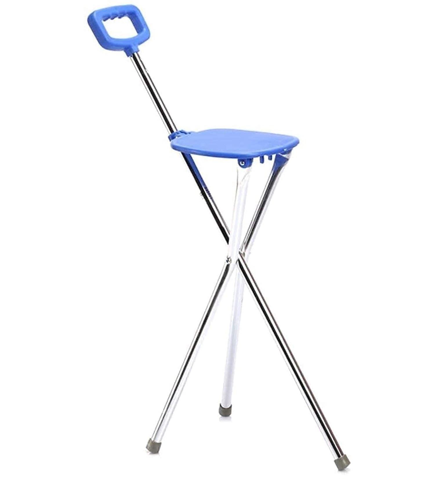 Folding Cane Folding Cane Four-Legg Crutch Old Man Walking Four Feet Thick Stainless Steel Walking Crutches Family - Buy Online on GoSupps.com