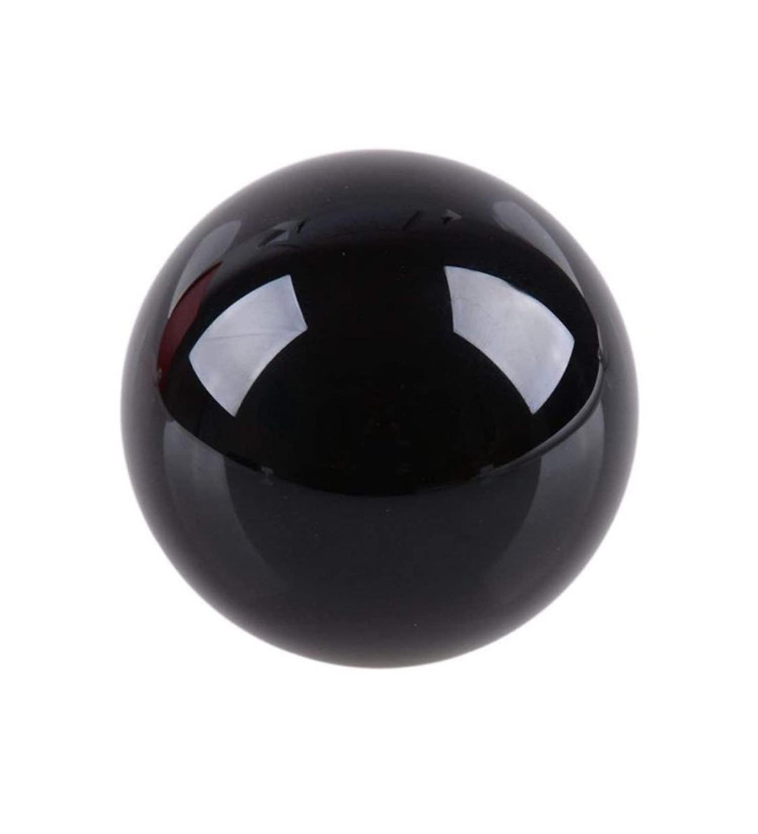 Natural Crystal Rough Natural Sphere 1pc Large Natural Obsidian Polished Quartz Sphere Black Crystal Balls (Color : 95-105mm) - Buy Online on GoSupps.com