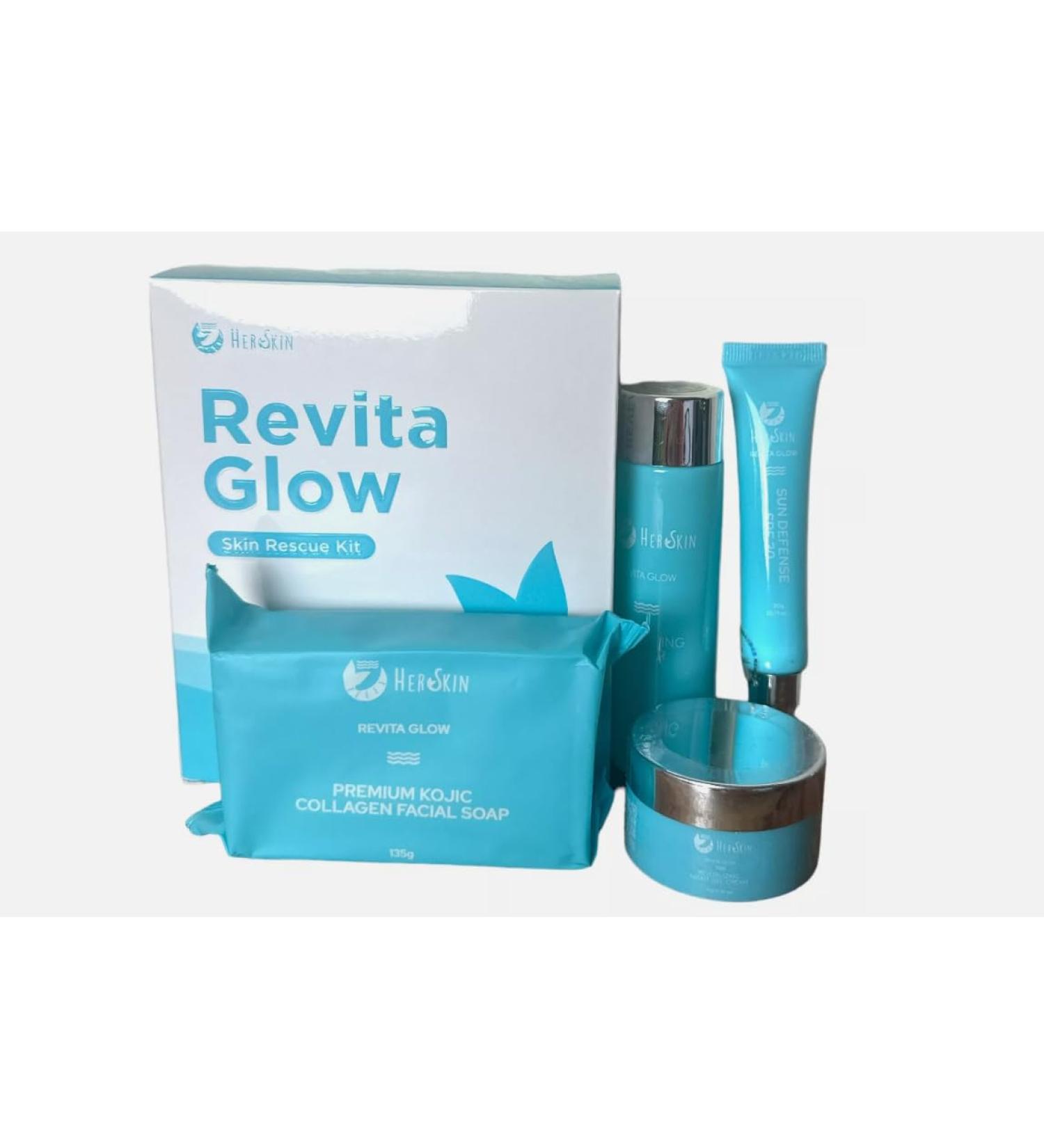 RosySkin Essentials HerSkin Revita-Glow Skin Rescue Rejuvenating Kit - Face Care Kit - Buy Online on GoSupps.com