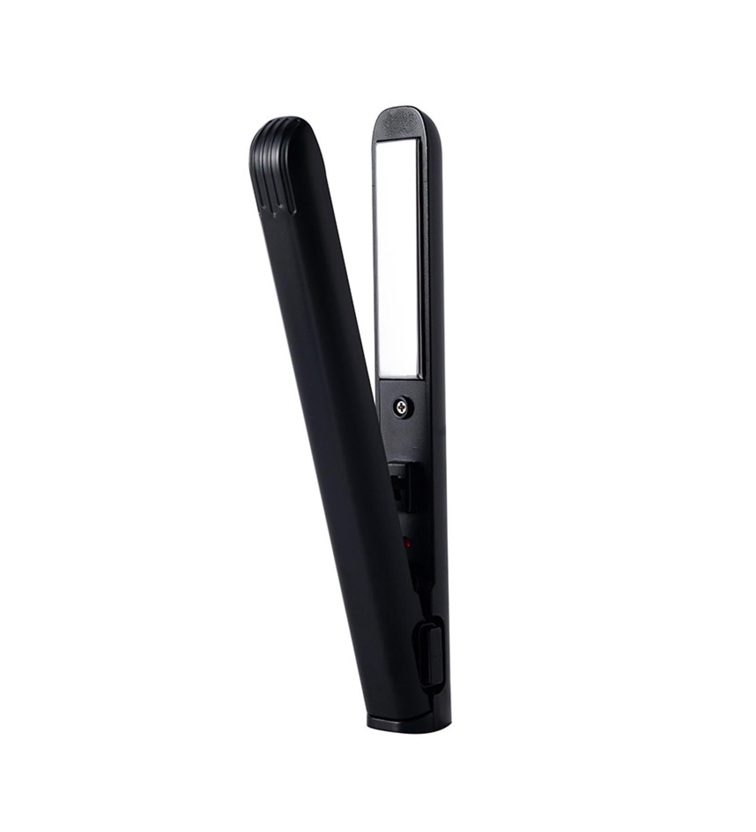 Wireless Hair Straightener & Curler - Portable USB Automatic Curling Iron for Students - Black One Size - Buy Online on GoSupps.com