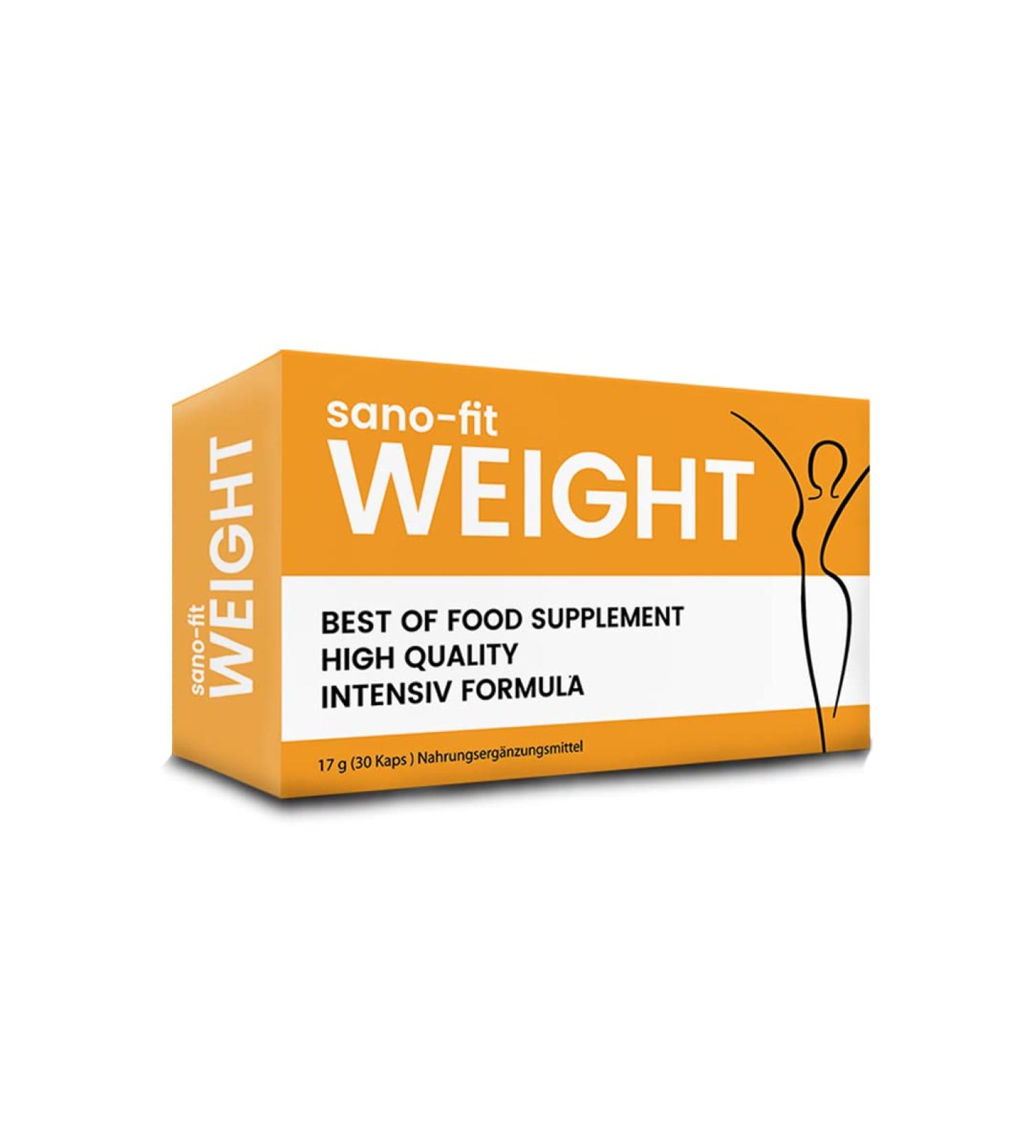 Sano-Fit Weight Loss Capsules - Quick Fat Burning & Effective Weight Loss for Your Dream Figure - Buy Online on GoSupps.com