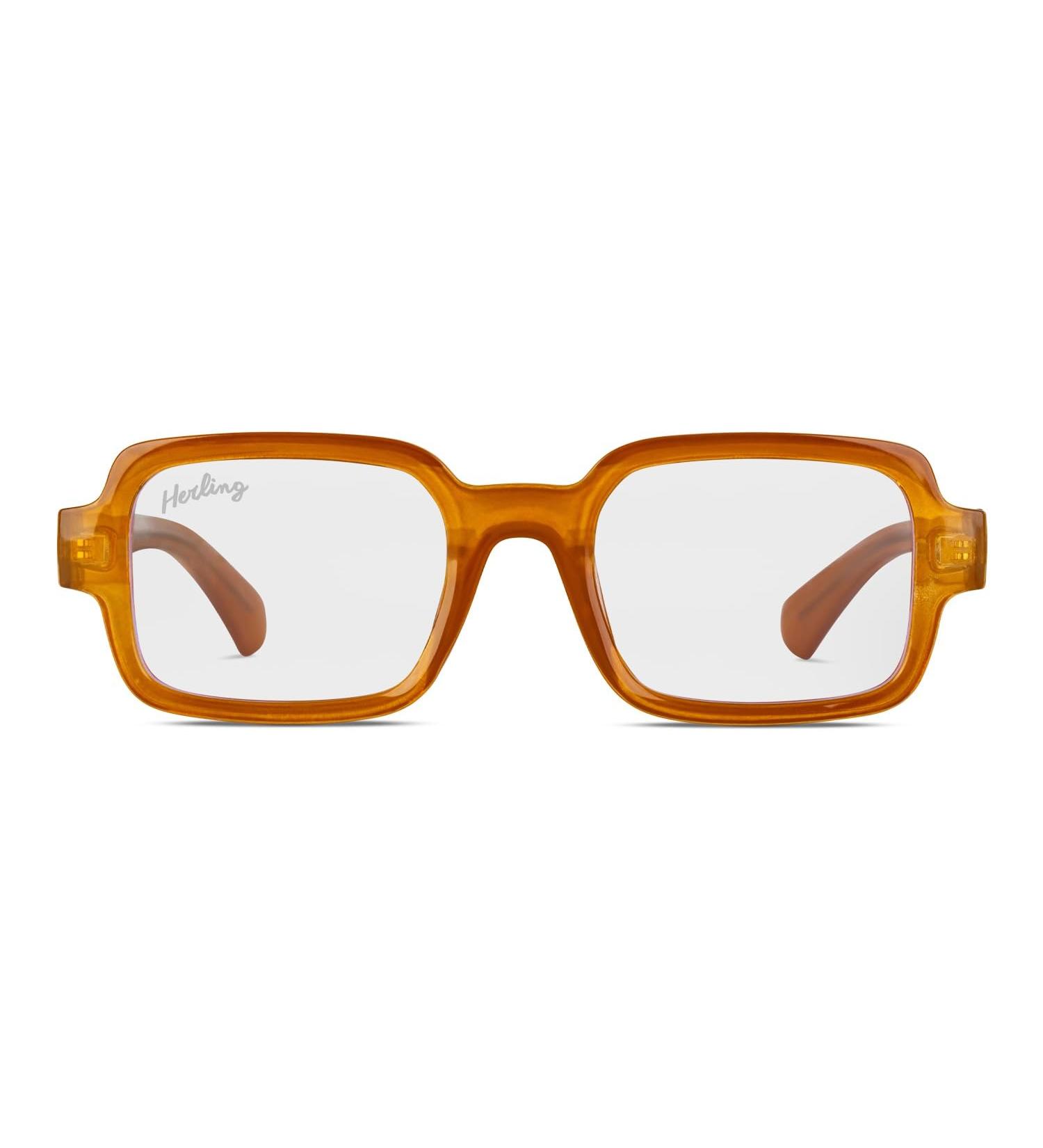 HERLING Blue Light Glasses - Dashiell BlueBlock Acetate in Blue & Honey | Protect Your Eyes with Stylish Eyewear - International Shipping Available - Buy Online on GoSupps.com