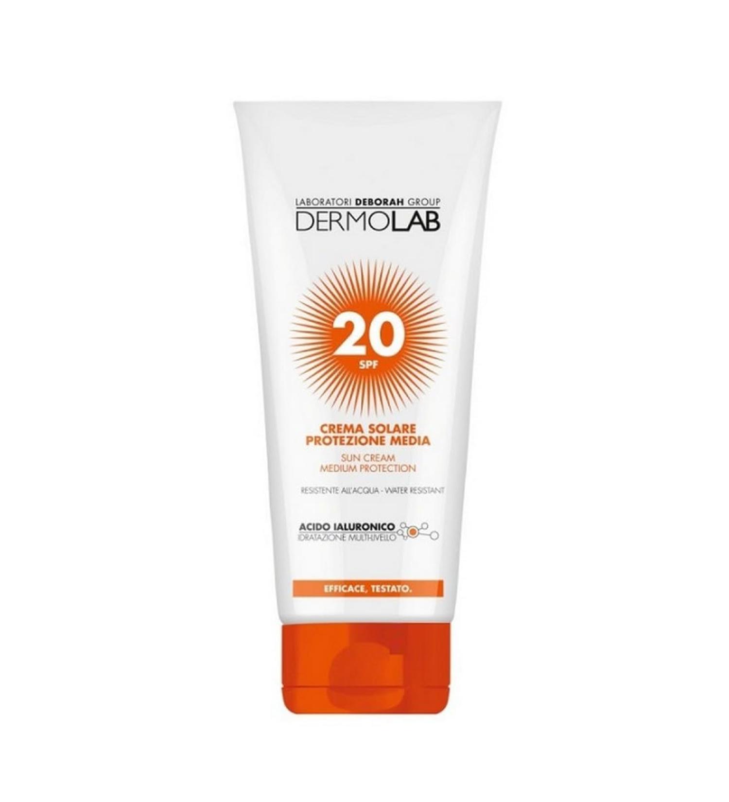 Dermolab solar Body Cream – Face SPF20 200 ml