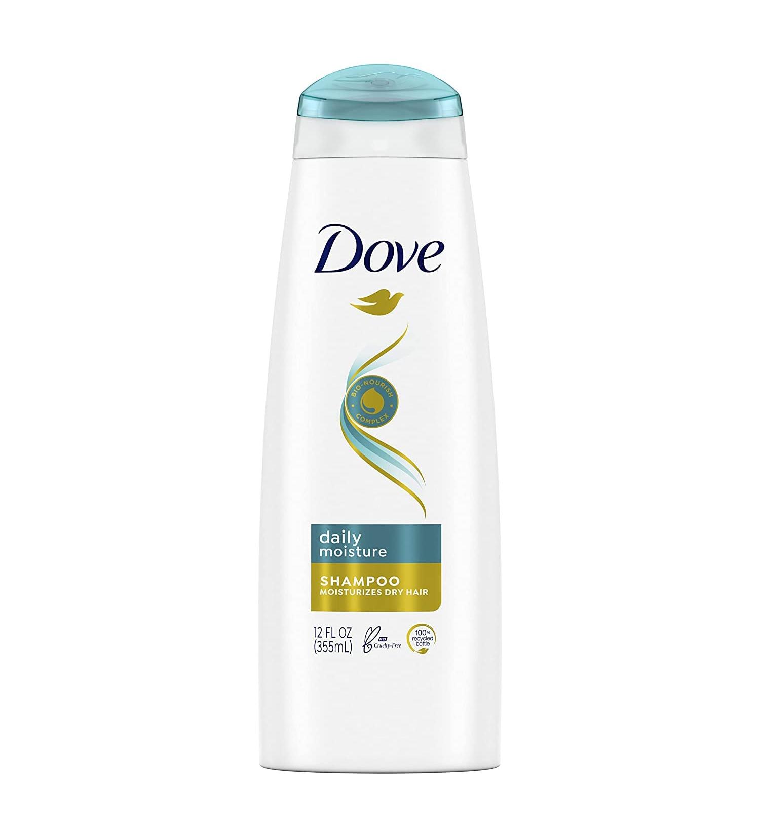 Dove Daily Moisture Shampoo 250ml - Hydrating Formula for Soft & Silky Hair - Buy Online on GoSupps.com